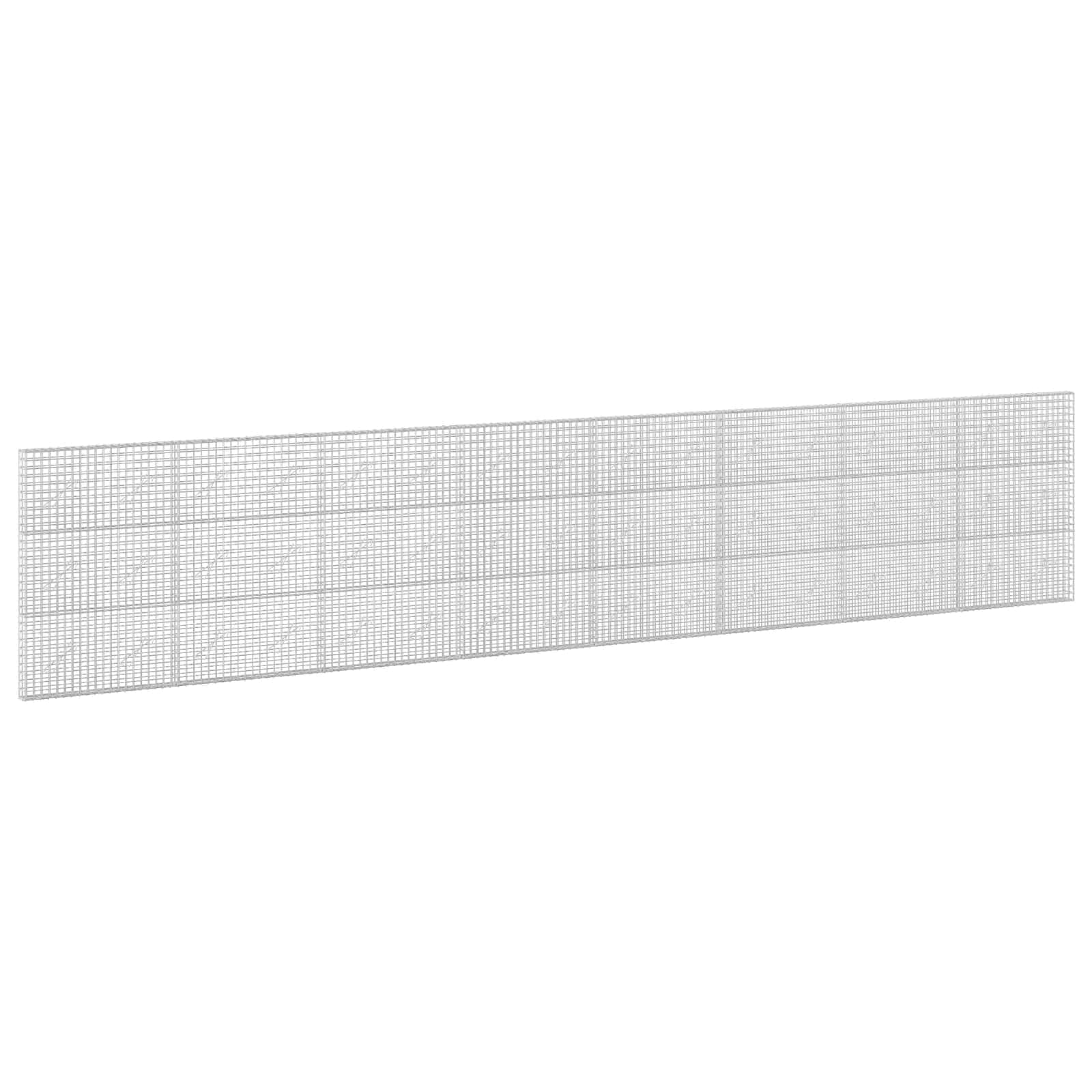 Gabion z žico 5 mm in mrežo 5x5 cm 800x10x150 cm