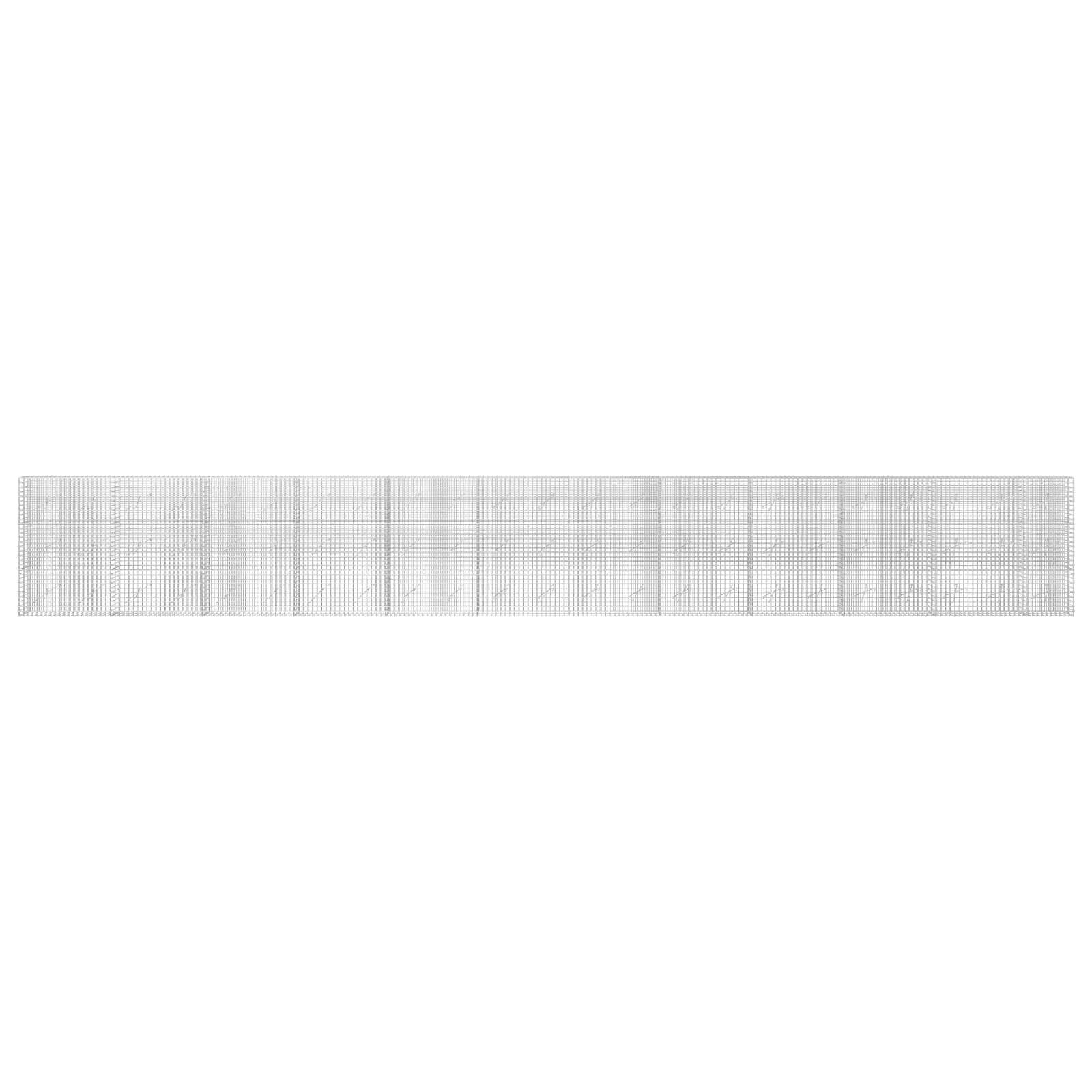 Gabion z žico 5 mm in mrežo 5x5 cm 1150x10x150 cm
