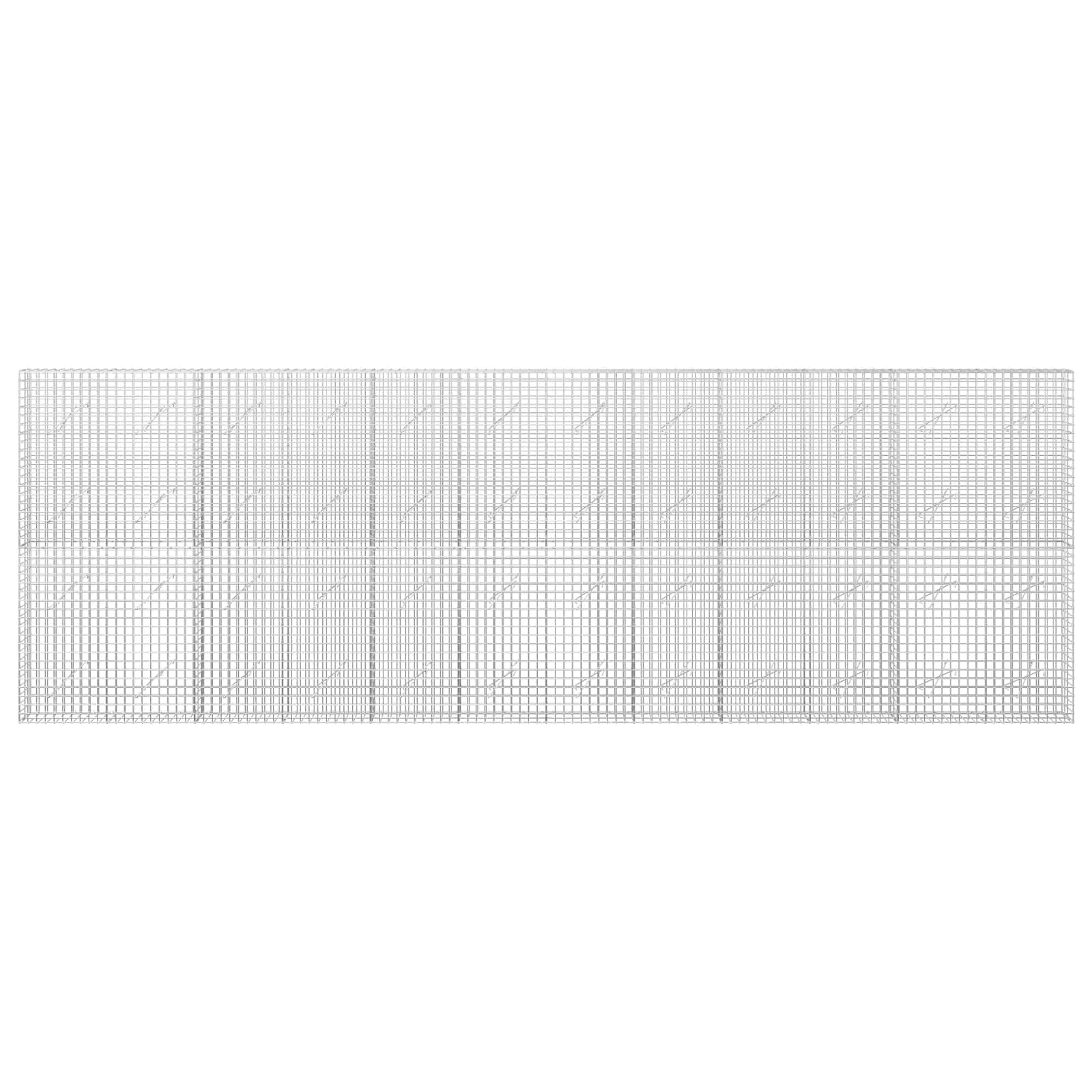 Gabion z žico 5 mm in mrežo 5x5 cm 600x10x200 cm