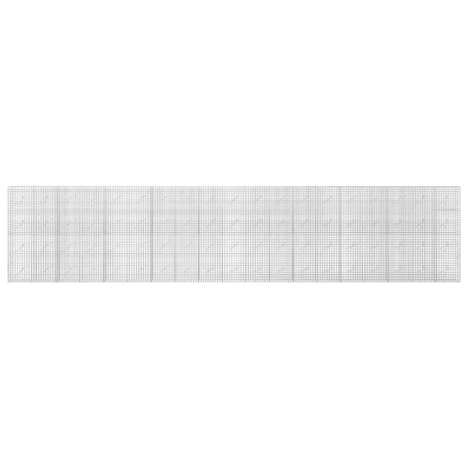 Gabion z žico 5 mm in mrežo 5x5 cm 950x10x200 cm