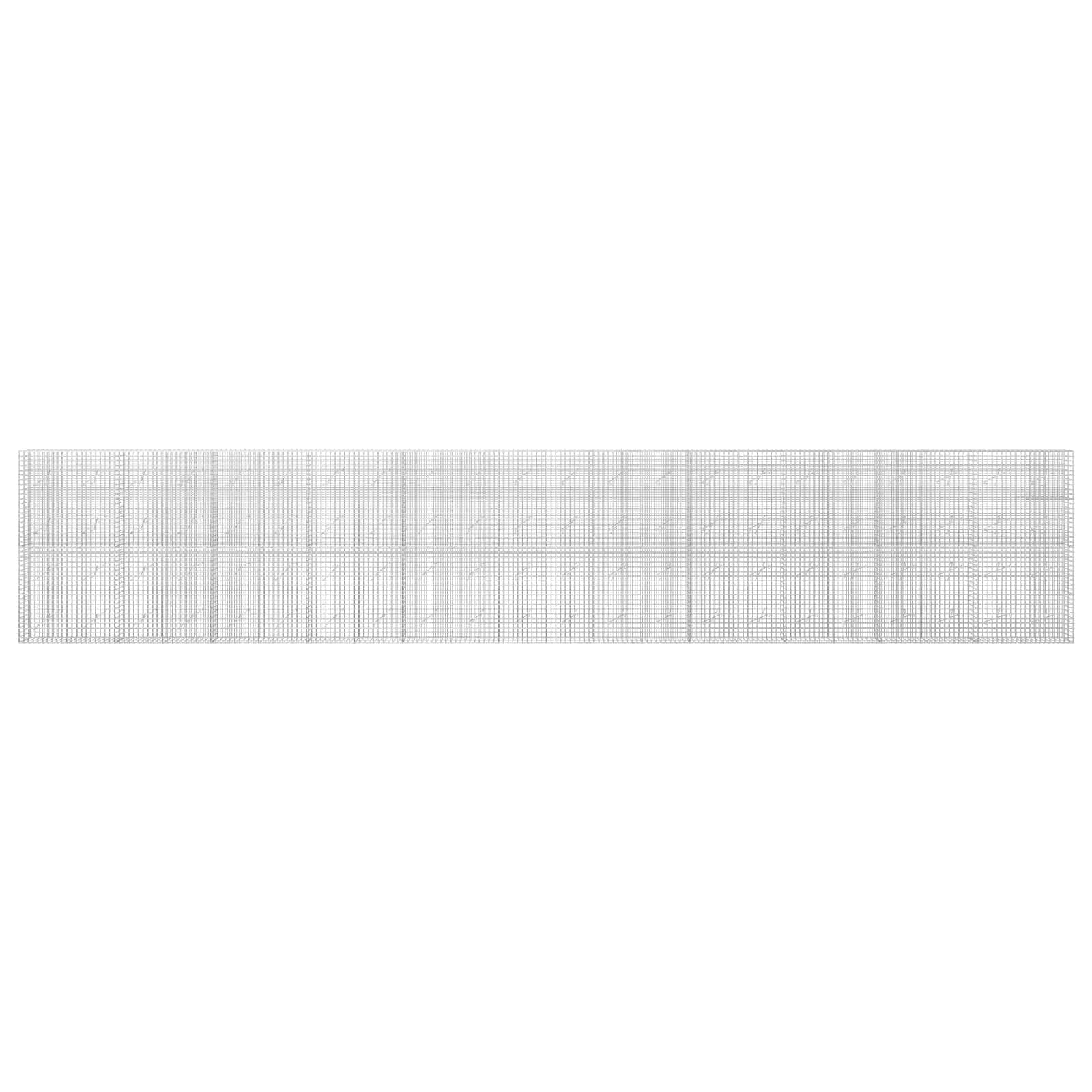 Gabion z žico 5 mm in mrežo 5x5 cm 1100x10x200 cm
