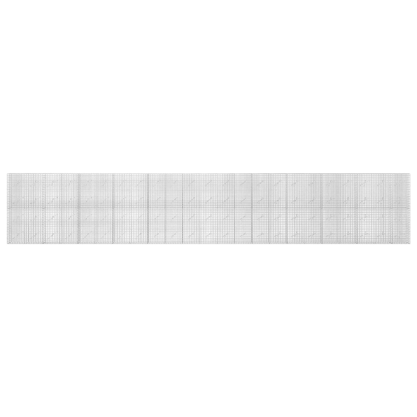 Gabion z žico 5 mm in mrežo 5x5 cm 1150x10x200 cm