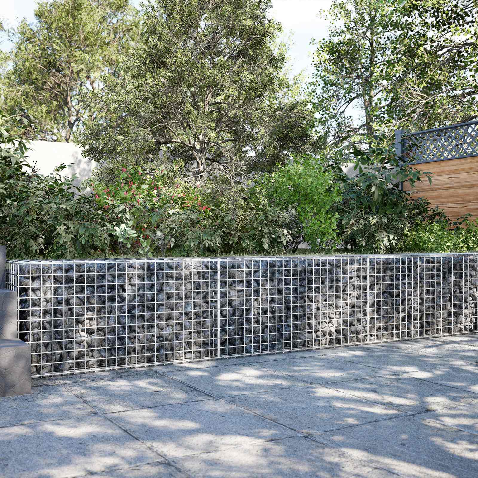 VidaXL Gabions ar 5 mm vadu