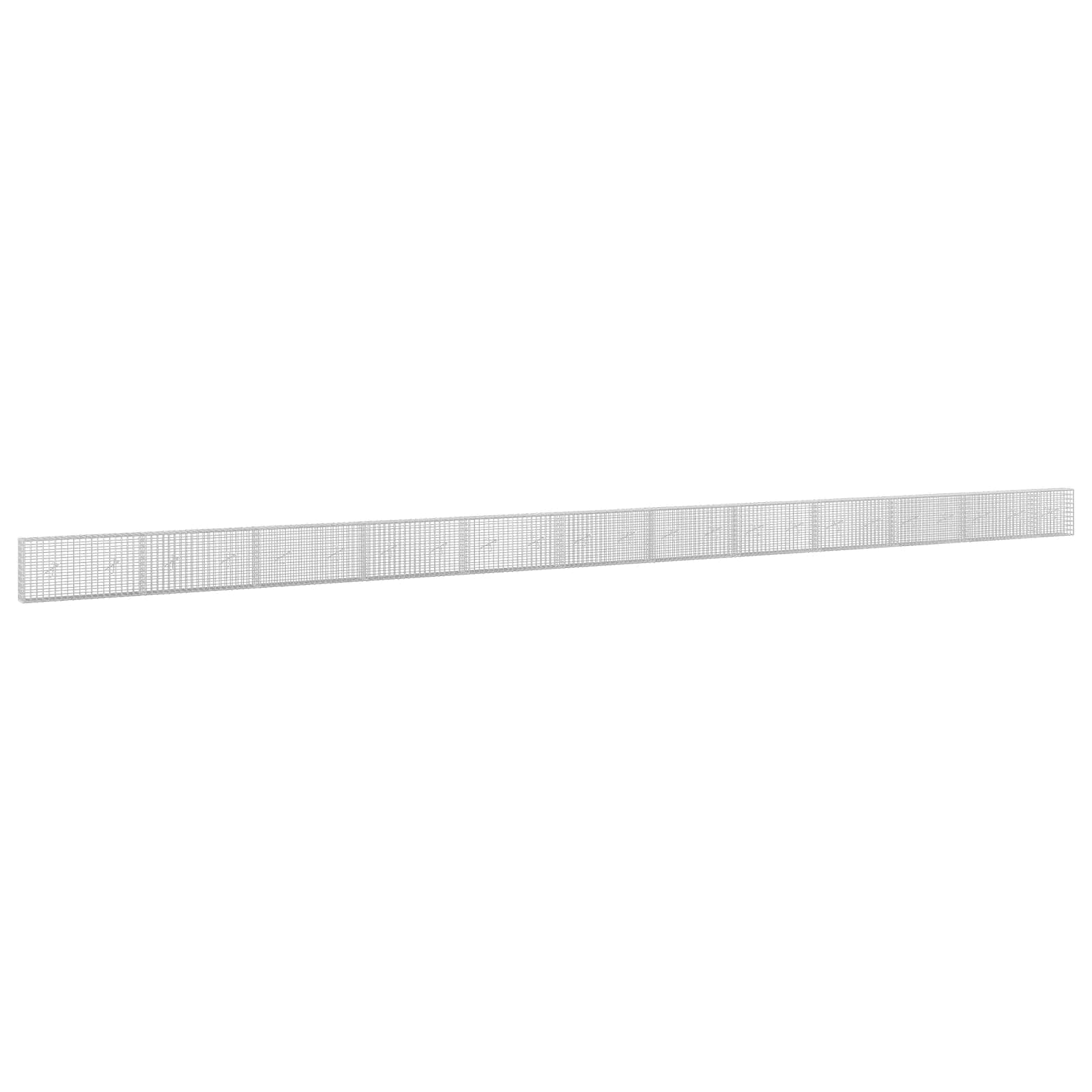 Gabion z žico 5 mm in mrežo 5x5 cm 1150x20x50 cm