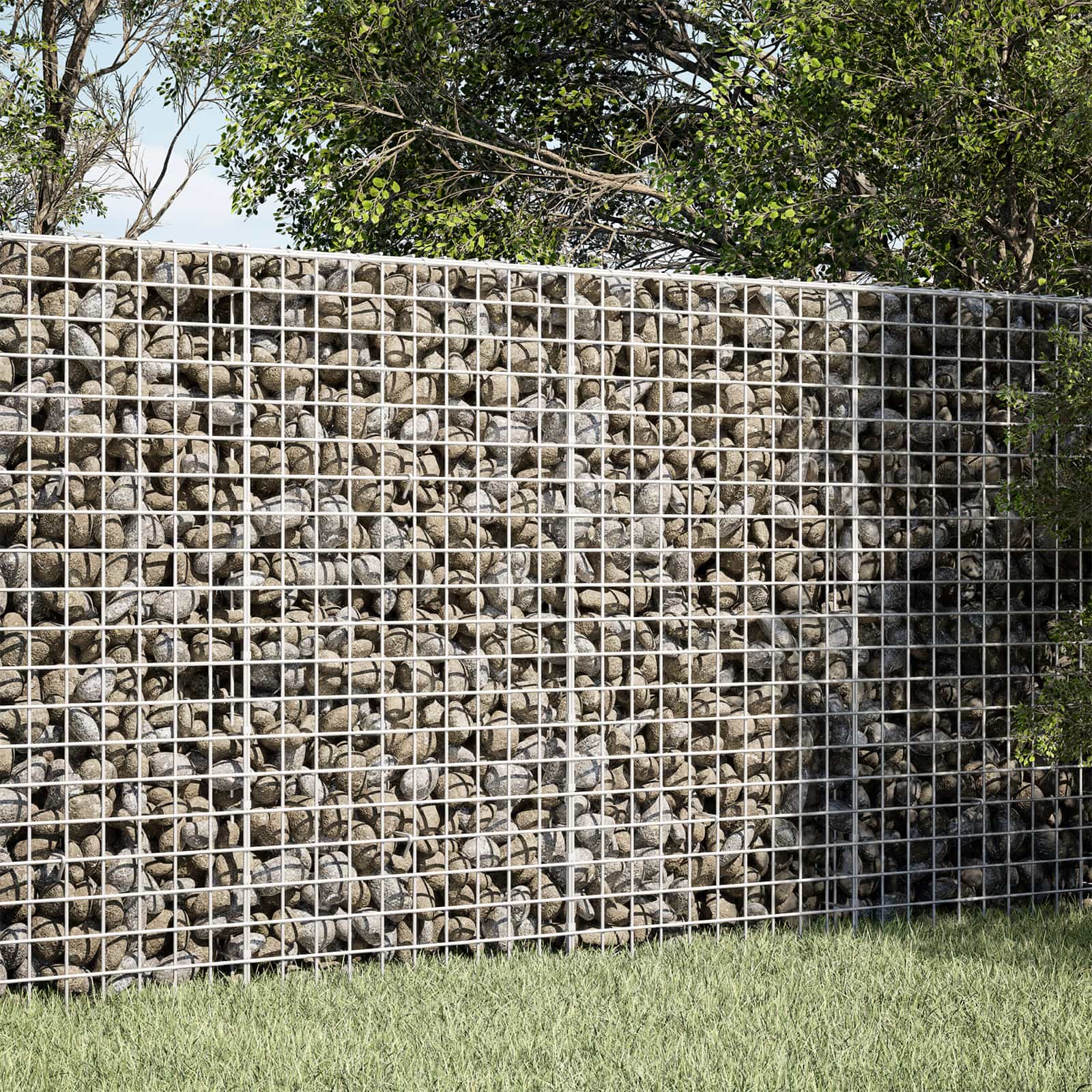 VidaXL Gabions ar 5 mm vadu