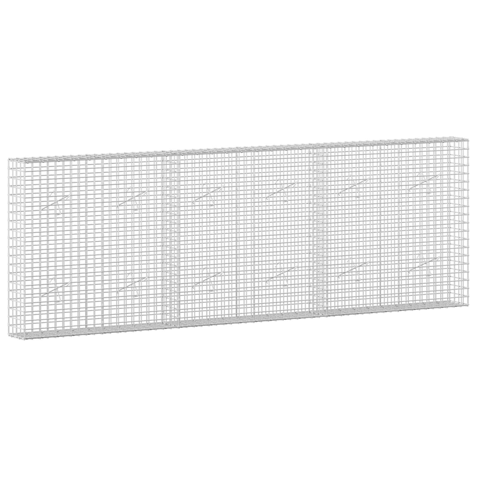 Gabion z žico 5 mm in mrežo 5x5 cm 300x20x100 cm
