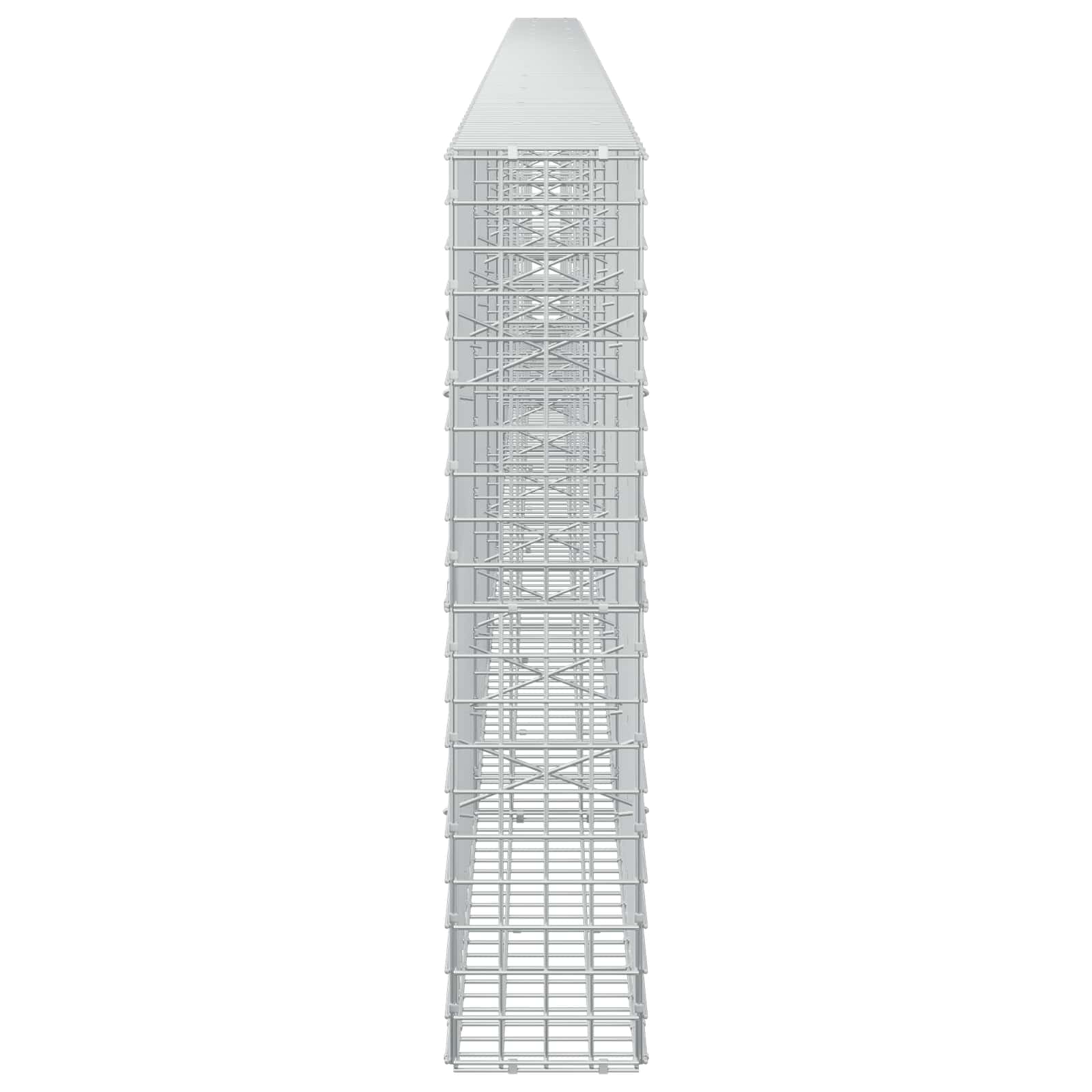 Gabion z žico 5 mm in mrežo 5x5 cm 700x20x100 cm