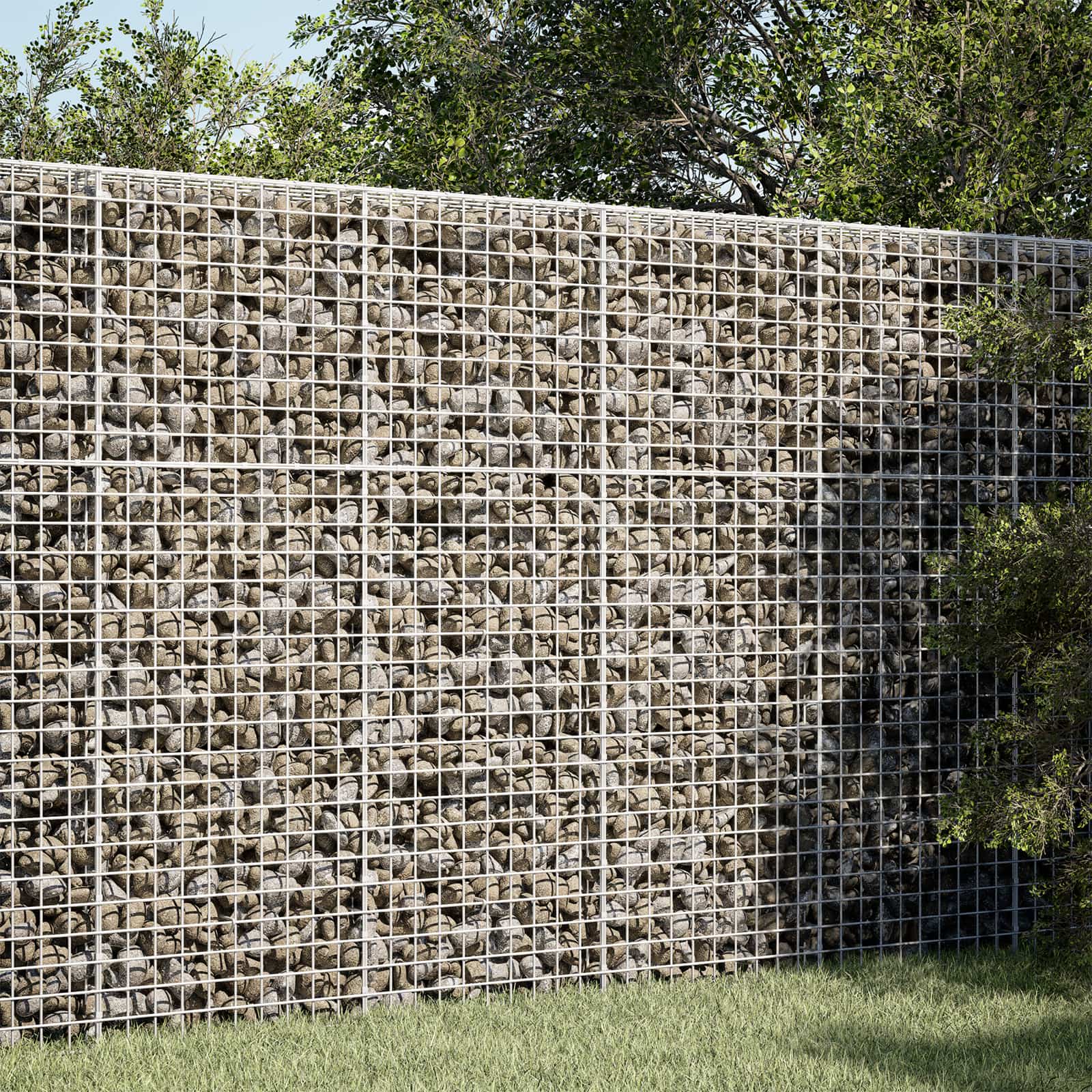 VidaXL Gabions ar 5 mm vadu