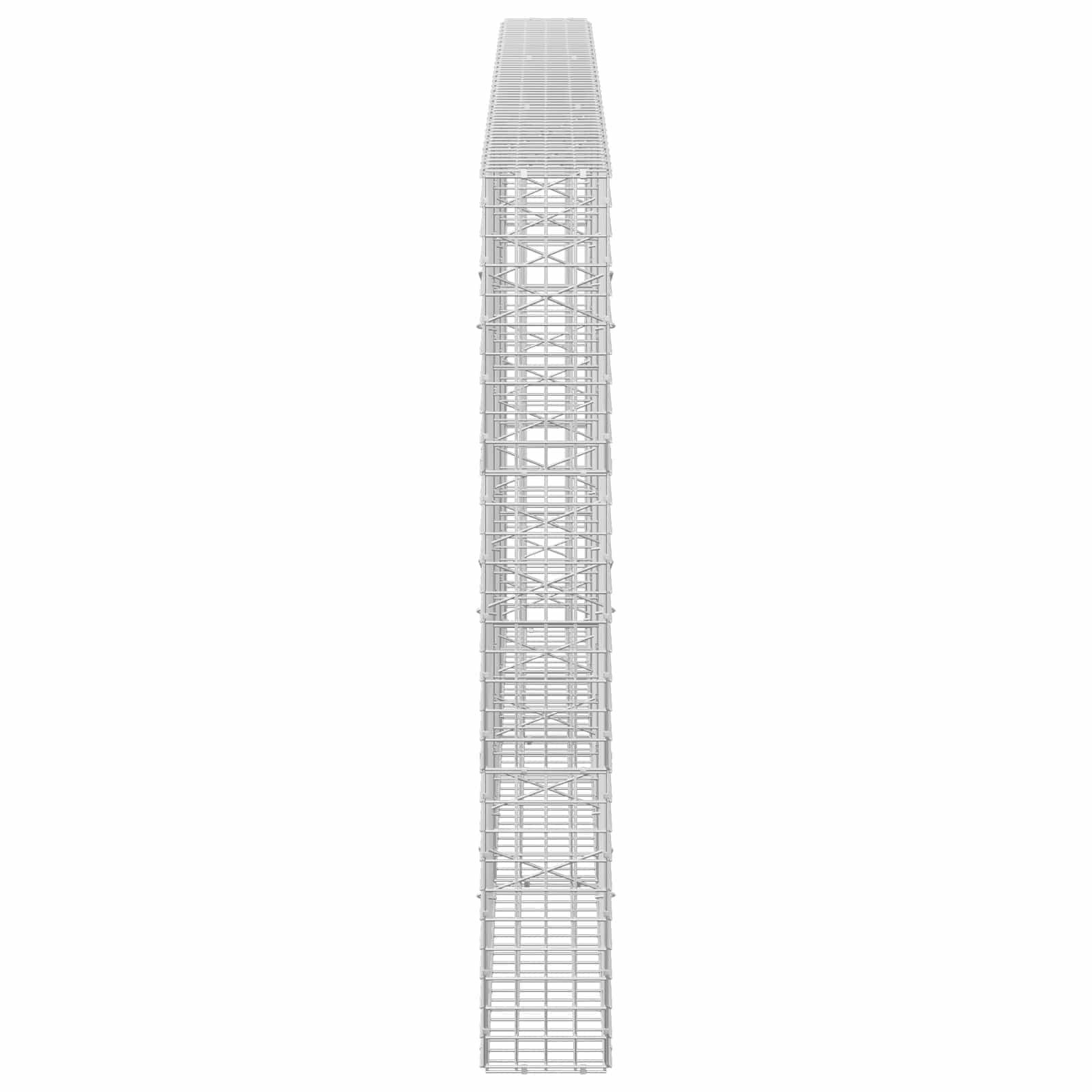 Gabion z žico 5 mm in mrežo 5x5 cm 300x20x150 cm