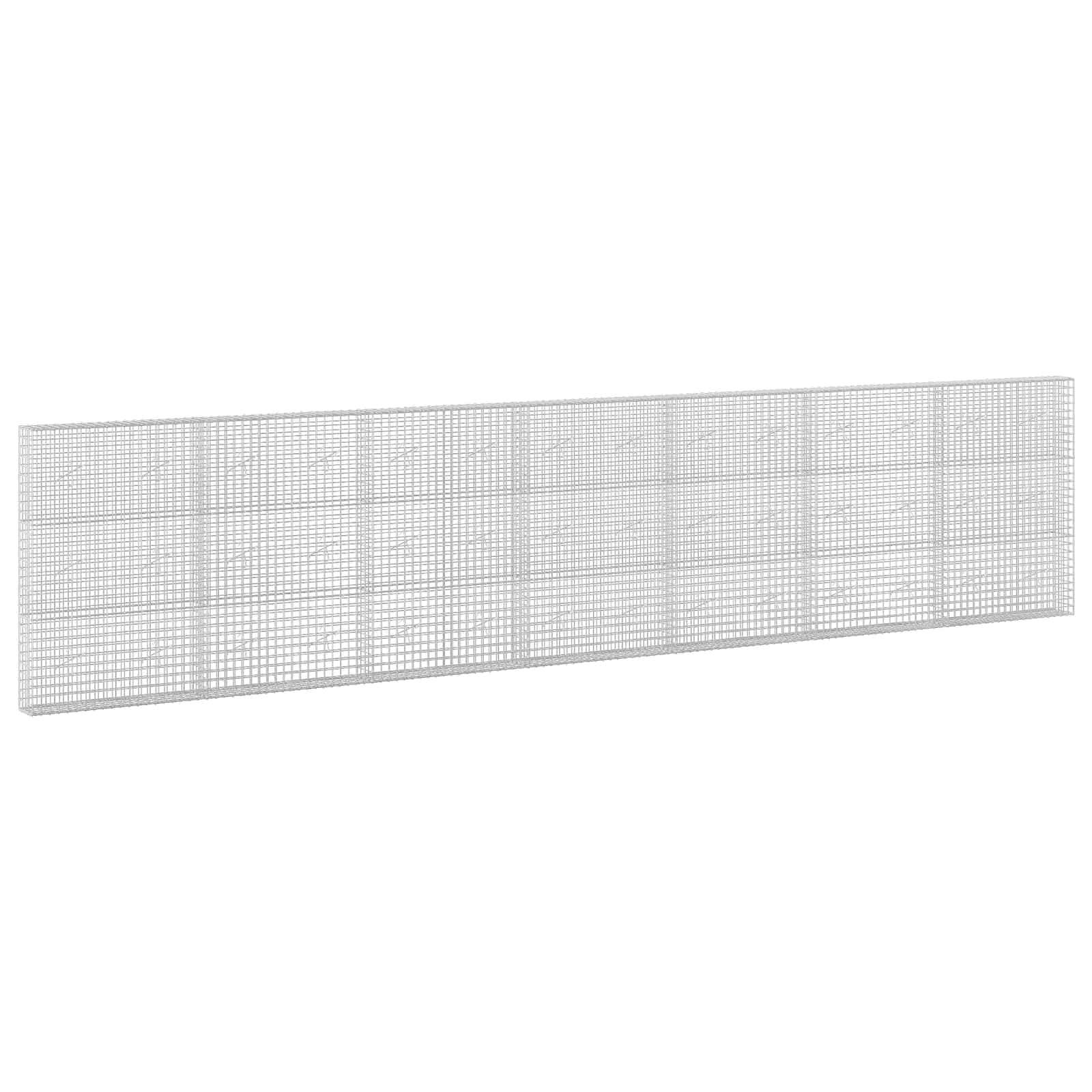 Gabion z žico 5 mm in mrežo 5x5 cm 700x20x150 cm