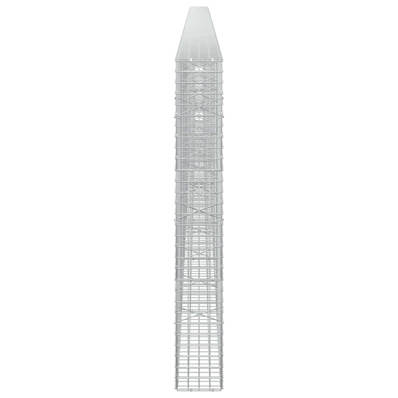 Gabion z žico 5 mm in mrežo 5x5 cm 700x20x150 cm