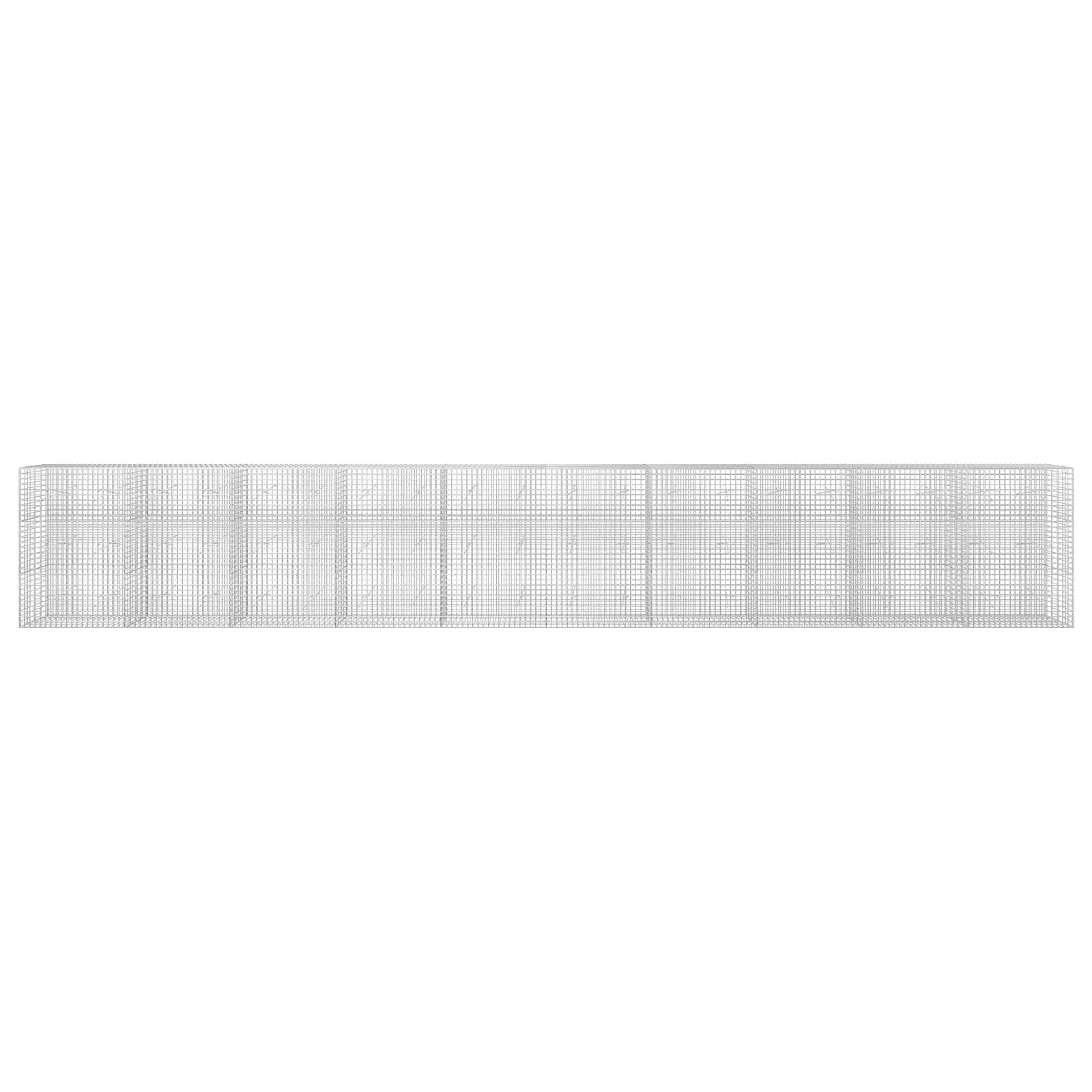 Gabion z žico 5 mm in mrežo 5x5 cm 1000x20x150 cm