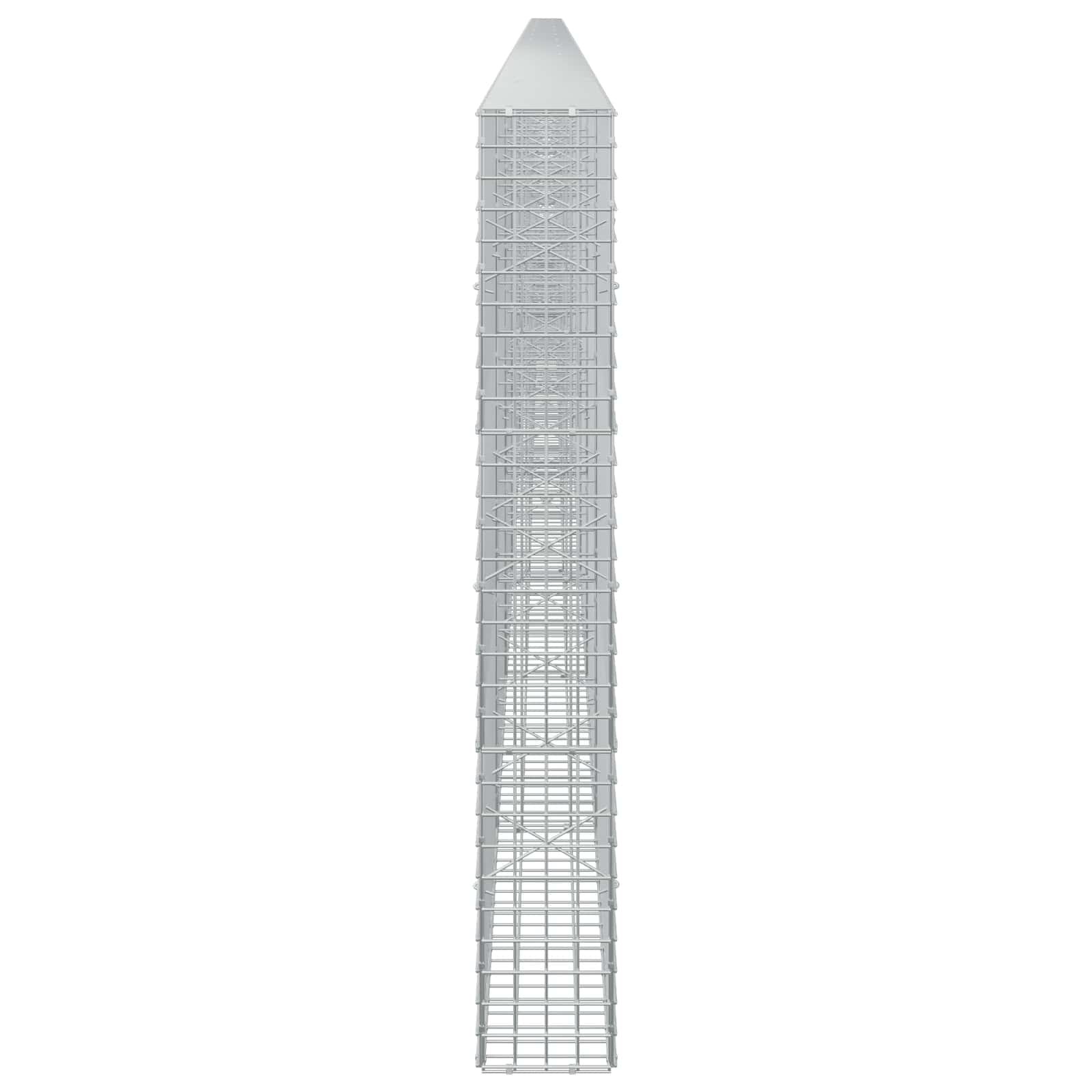 Gabion z žico 5 mm in mrežo 5x5 cm 1150x20x150 cm