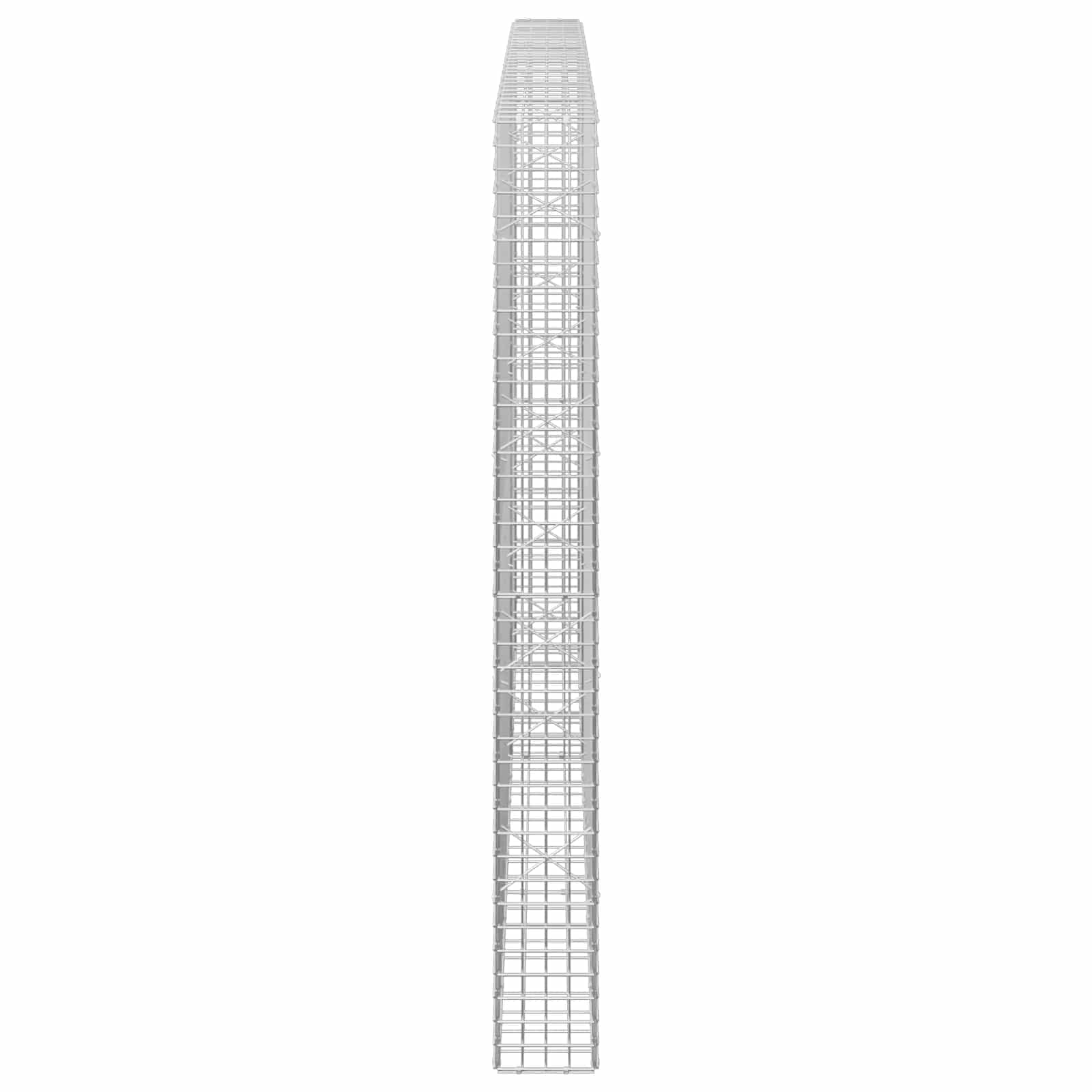 Gabion z žico 5 mm in mrežo 5x5 cm 150x20x200 cm