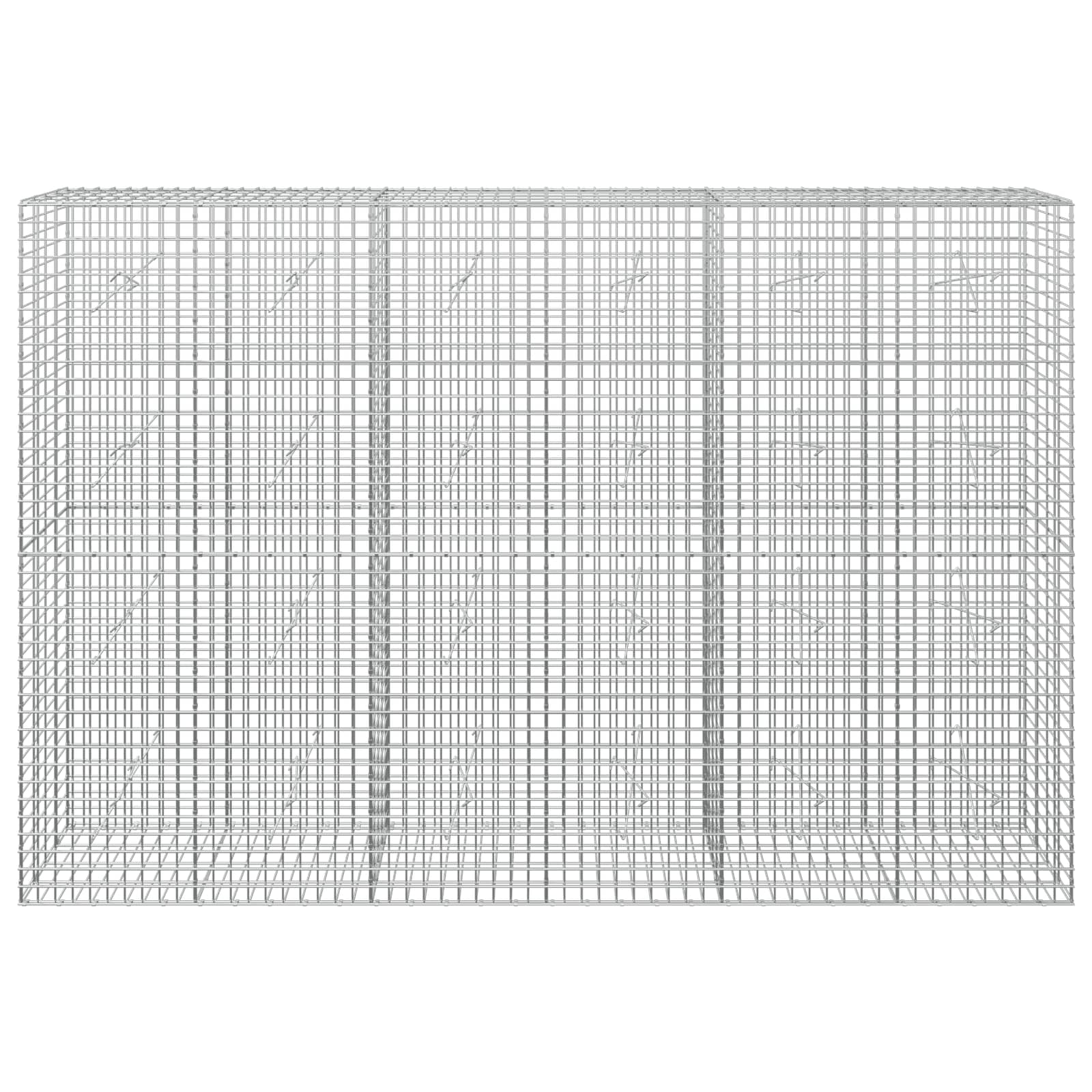 Gabion z žico 5 mm in mrežo 5x5 cm 300x20x200 cm