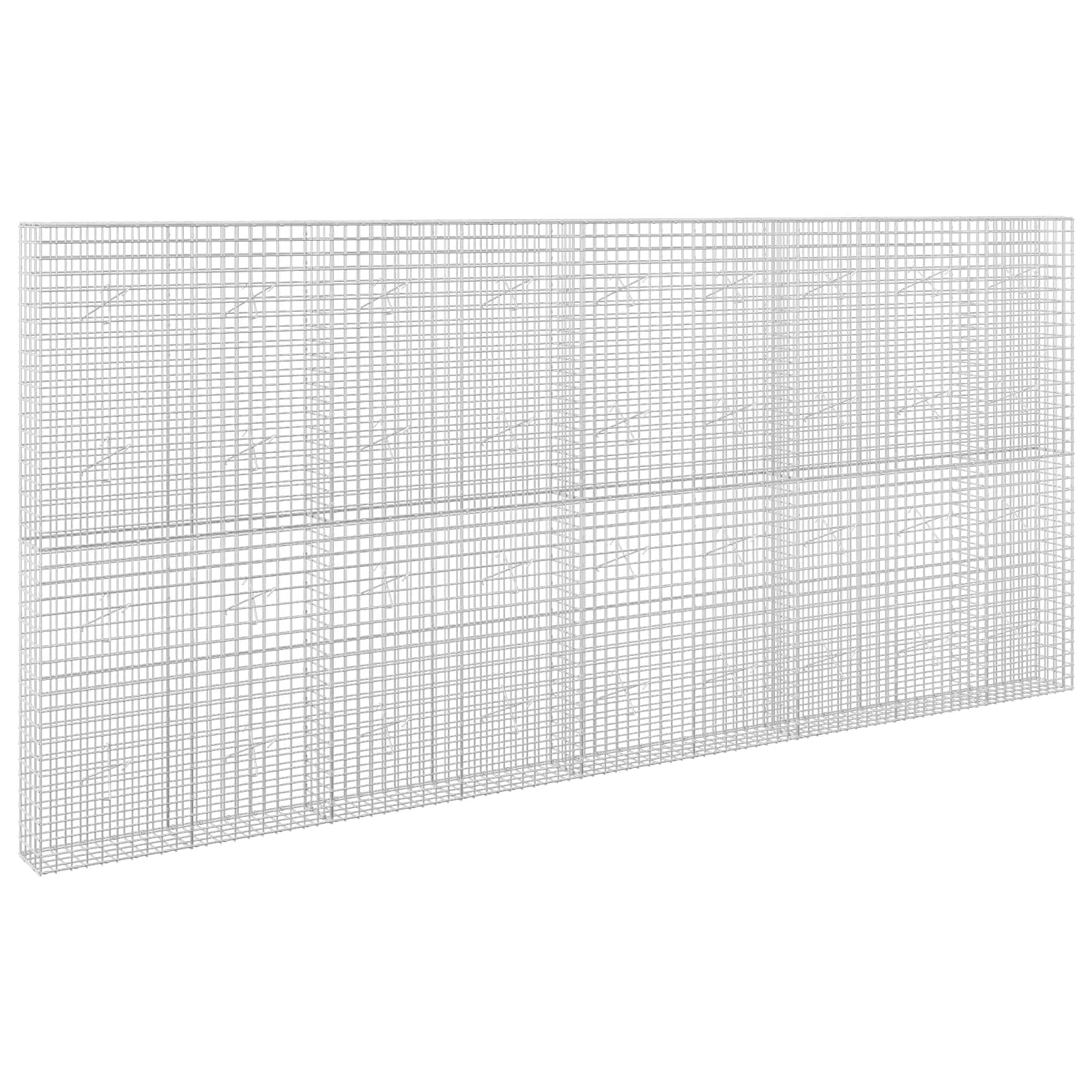 Gabion z žico 5 mm in mrežo 5x5 cm 450x20x200 cm