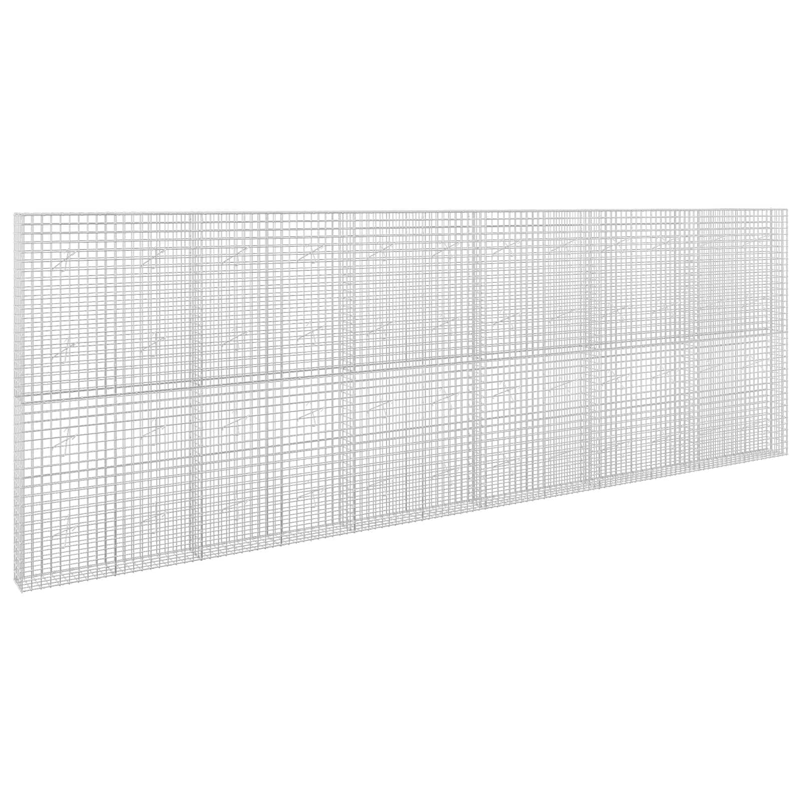 Gabion z žico 5 mm in mrežo 5x5 cm 600x20x200 cm