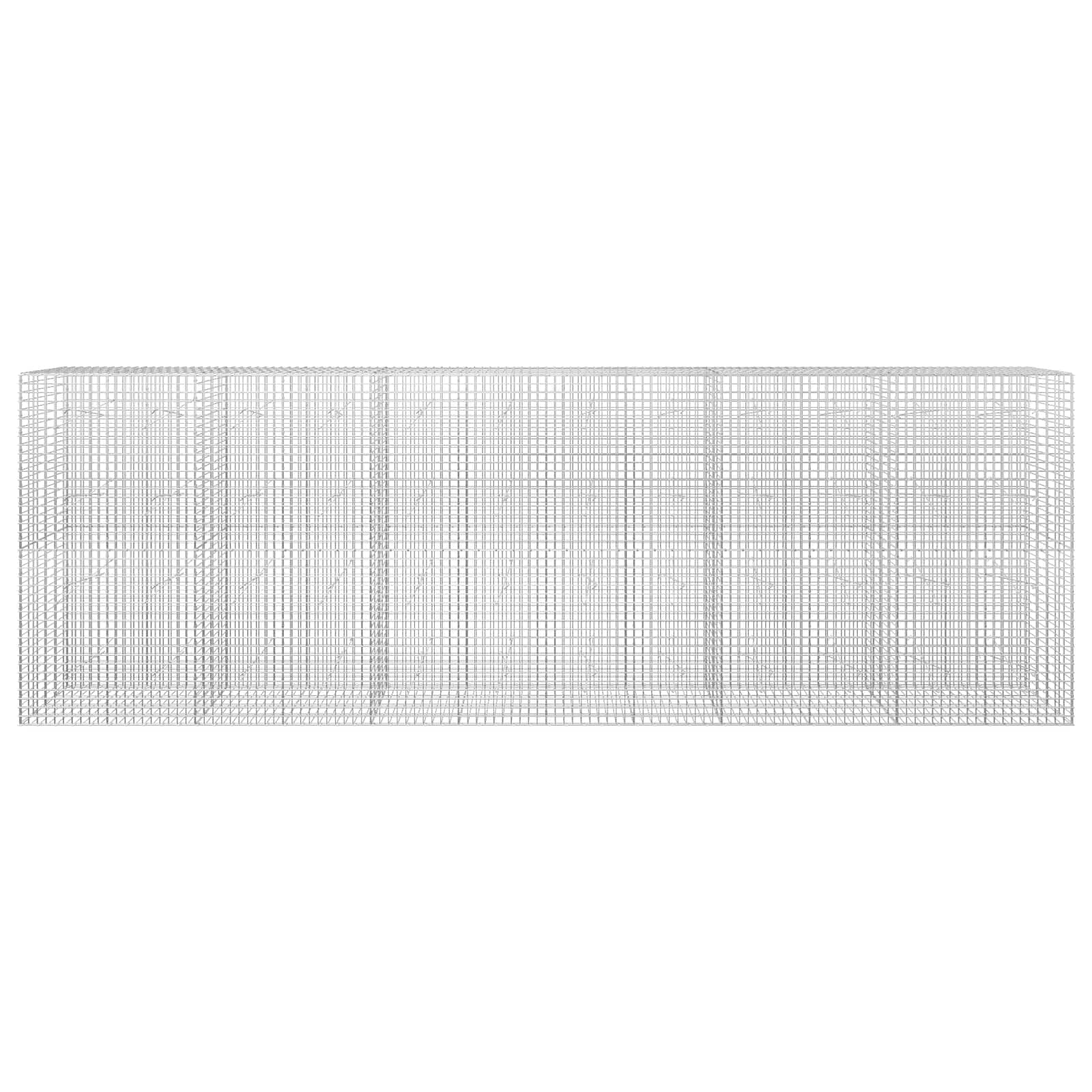 Gabion z žico 5 mm in mrežo 5x5 cm 600x20x200 cm