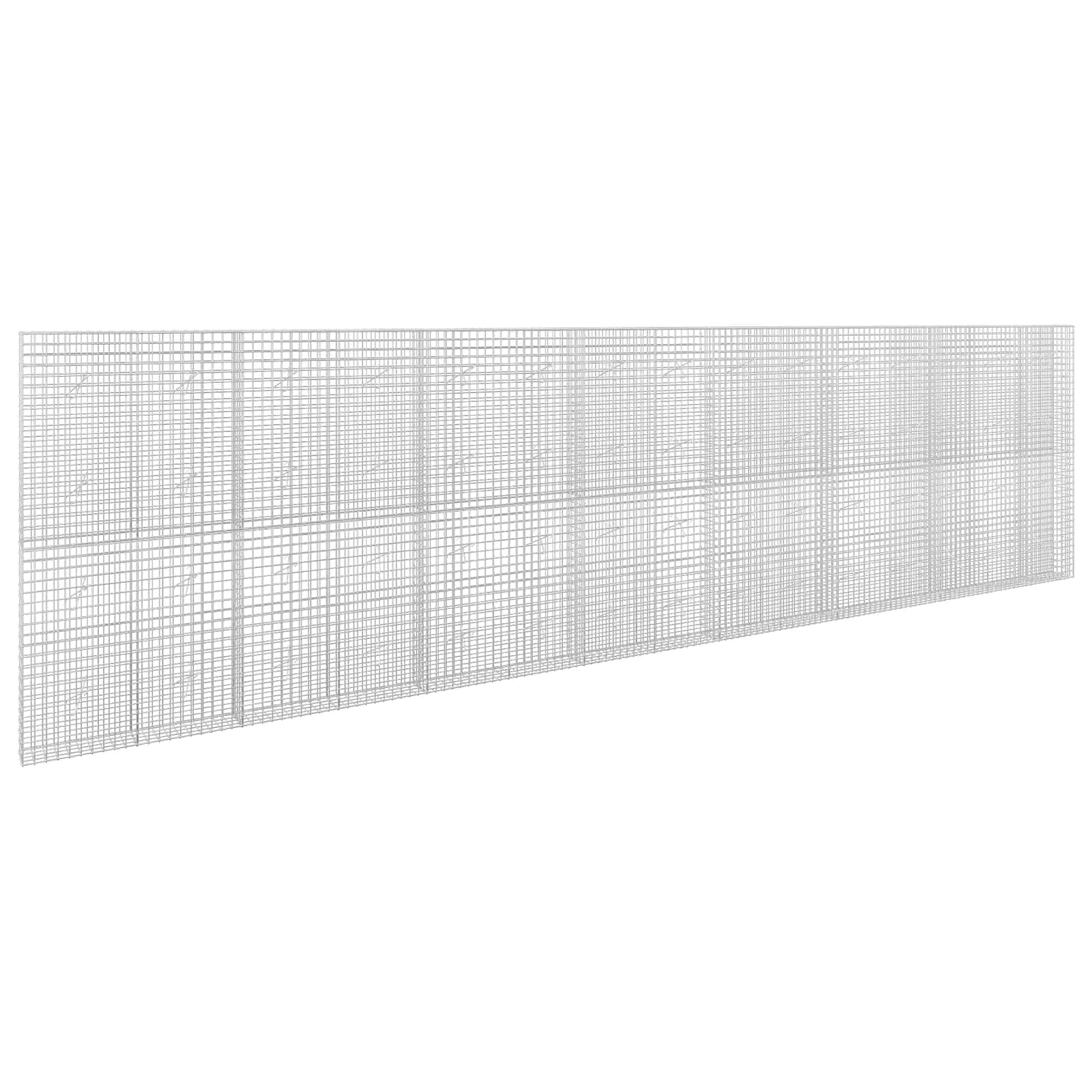 Gabion z žico 5 mm in mrežo 5x5 cm 750x20x200 cm