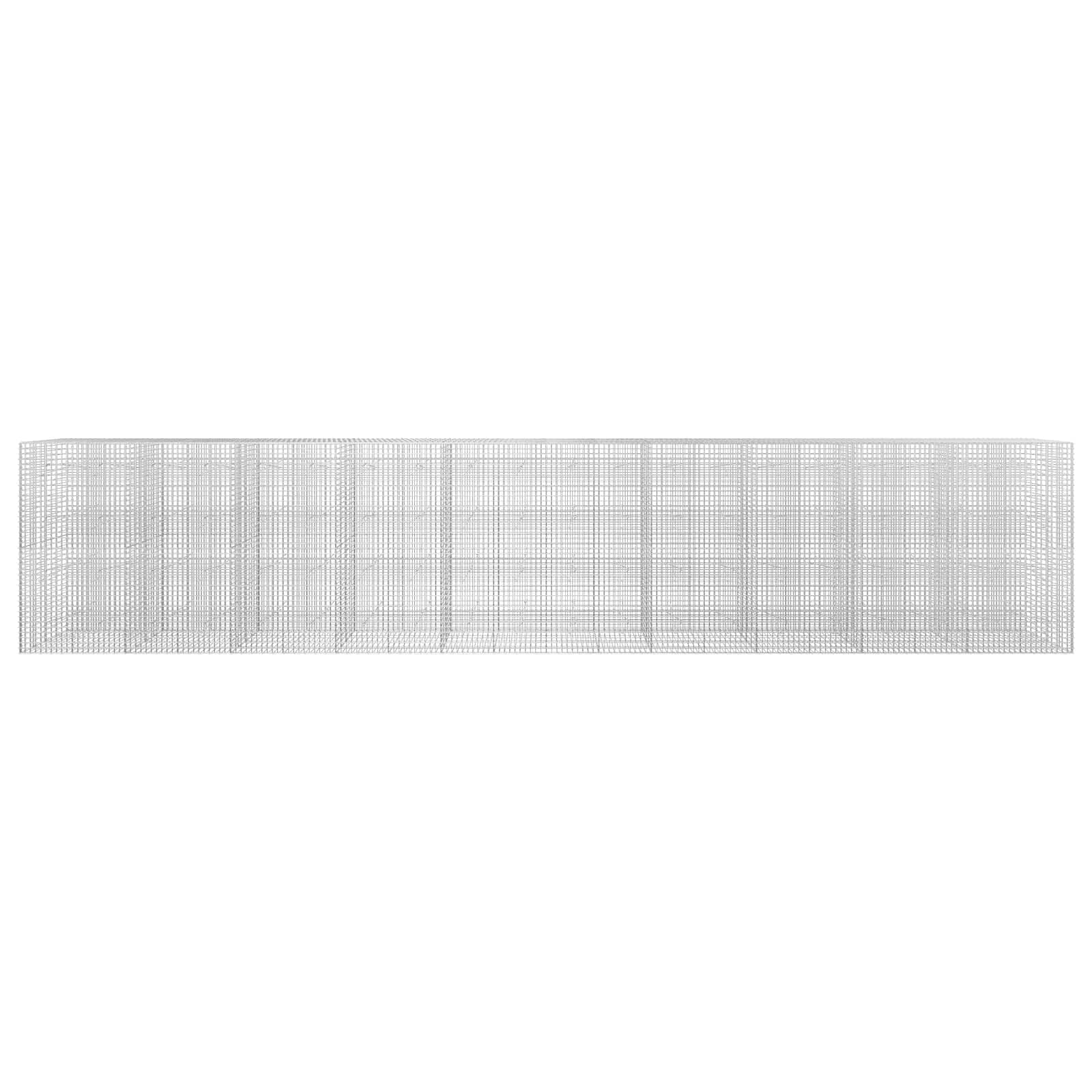 Gabion z žico 5 mm in mrežo 5x5 cm 1000x20x200 cm