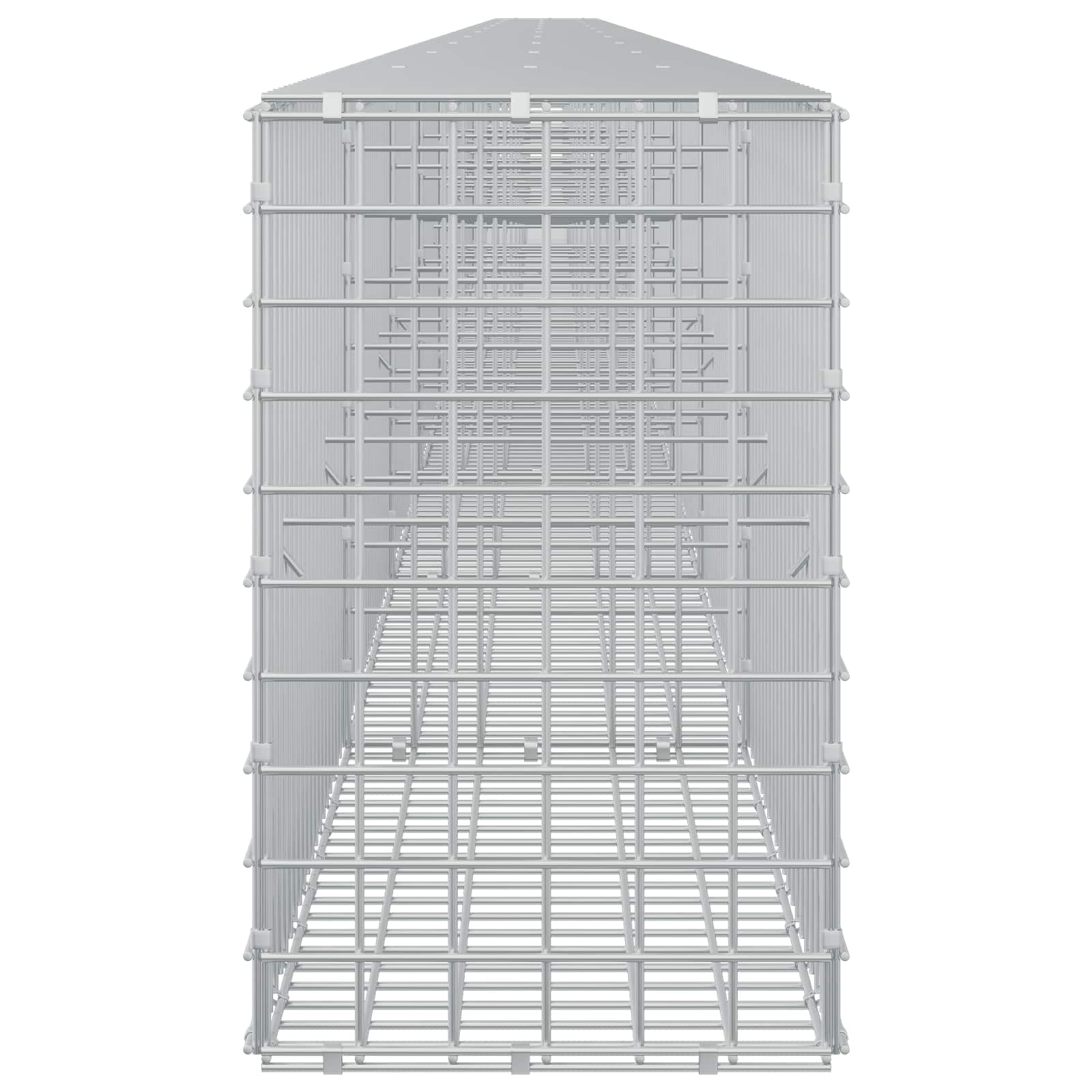 Gabion z žico 5 mm in mrežo 5x5 cm 1100x30x50 cm