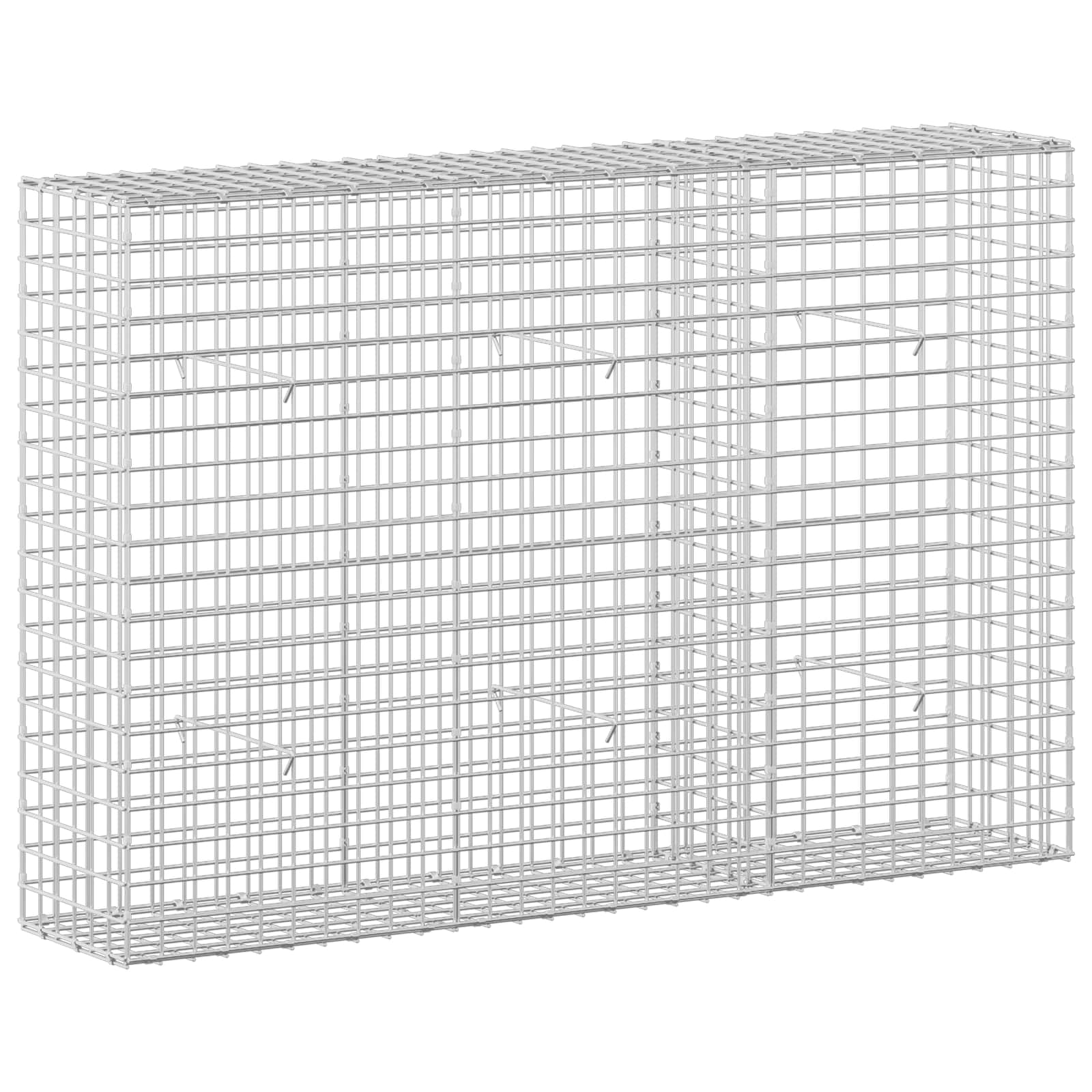 Gabion z žico 5 mm in mrežo 5x5 cm 150x30x100 cm