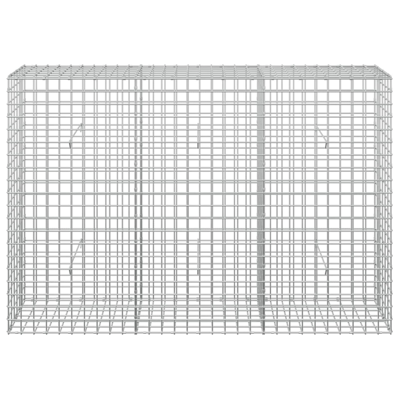 Gabion z žico 5 mm in mrežo 5x5 cm 150x30x100 cm