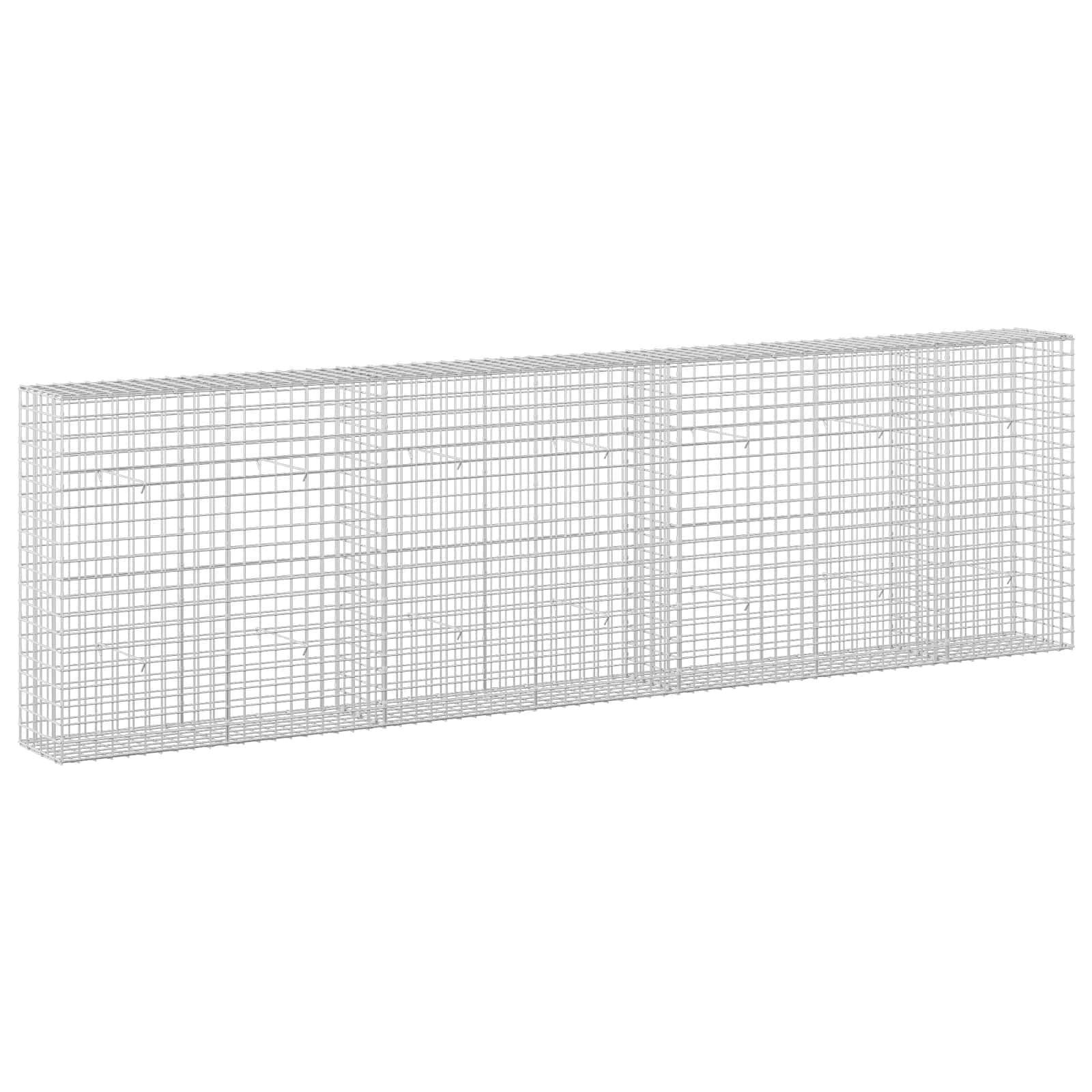 Gabion z žico 5 mm in mrežo 5x5 cm 350x30x100 cm