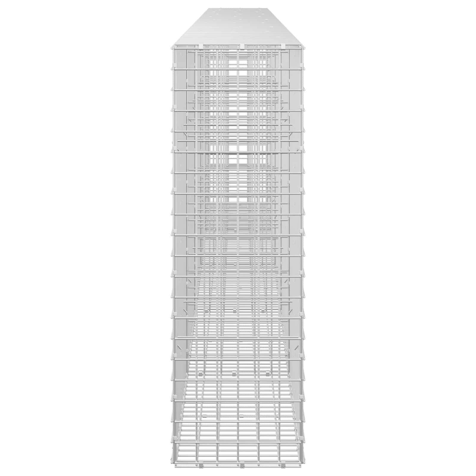Gabion z žico 5 mm in mrežo 5x5 cm 500x30x100 cm