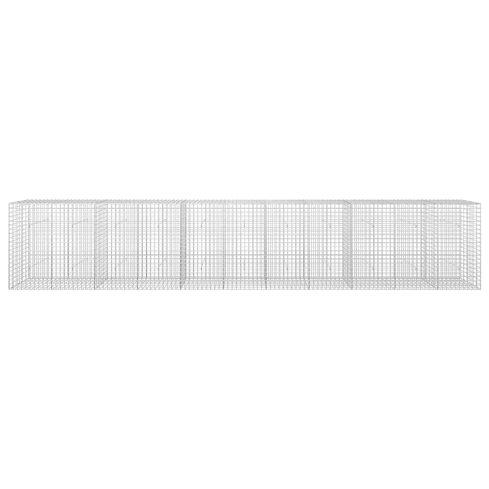 Gabion z žico 5 mm in mrežo 5x5 cm 550x30x100 cm