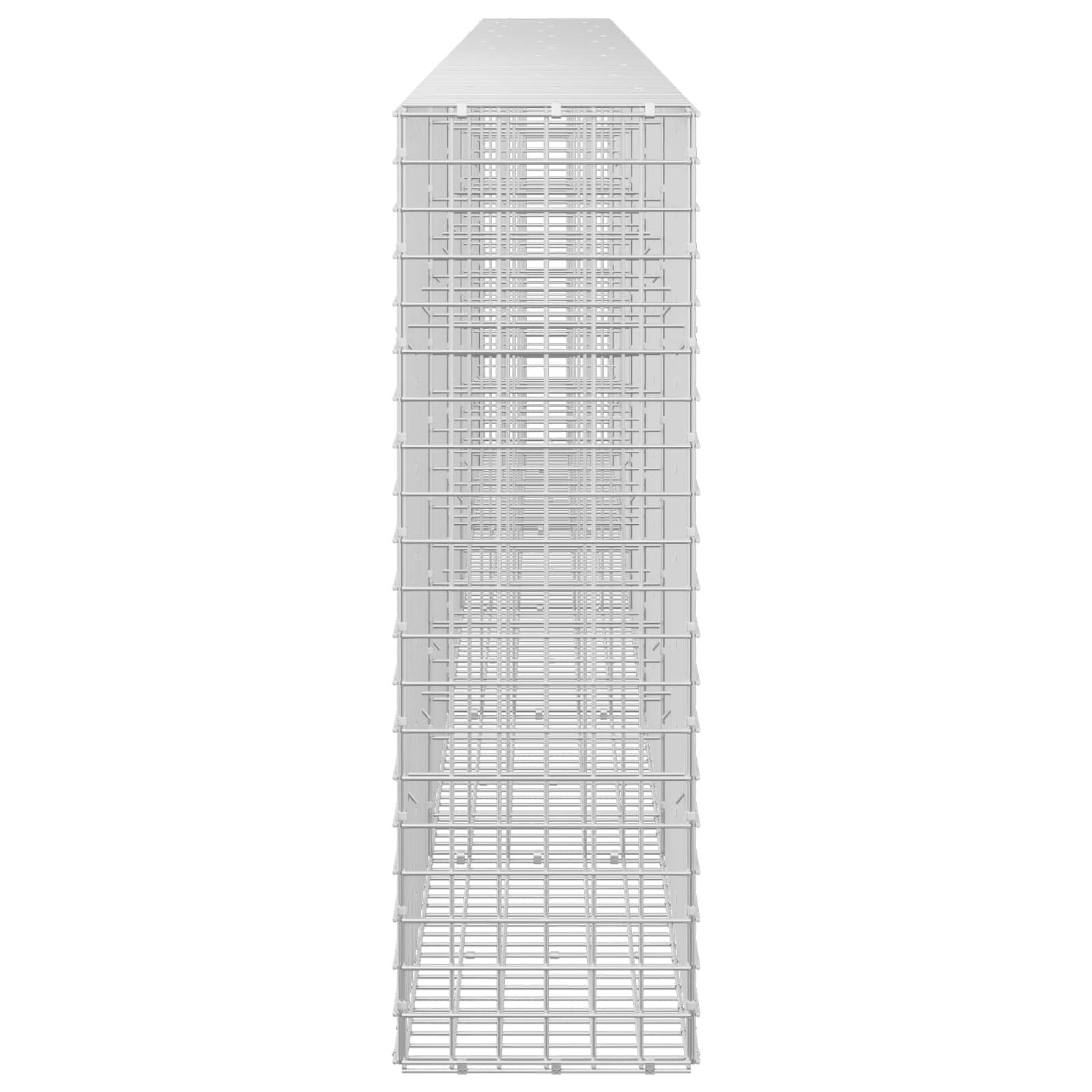 Gabion z žico 5 mm in mrežo 5x5 cm 550x30x100 cm