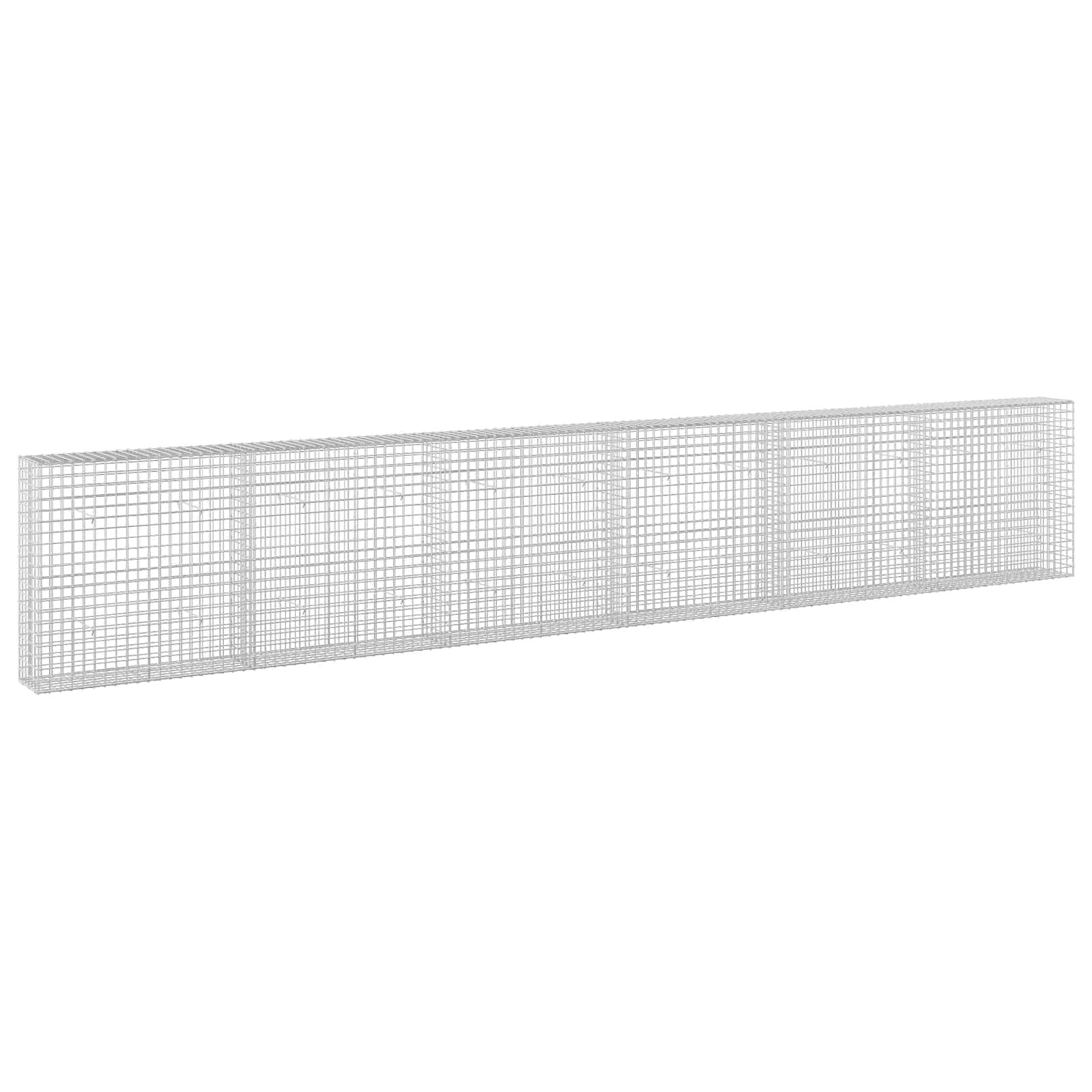 Gabion z žico 5 mm in mrežo 5x5 cm 600x30x100 cm