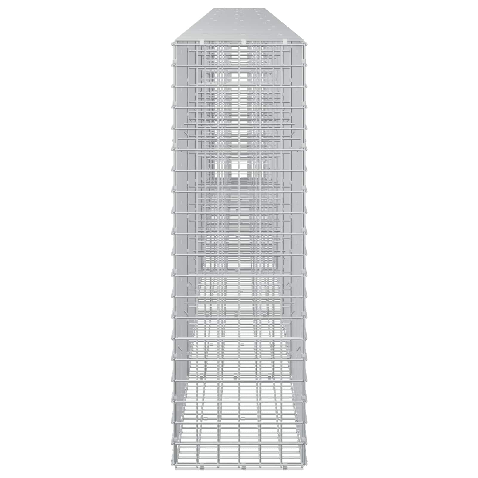 Gabion z žico 5 mm in mrežo 5x5 cm 650x30x100 cm