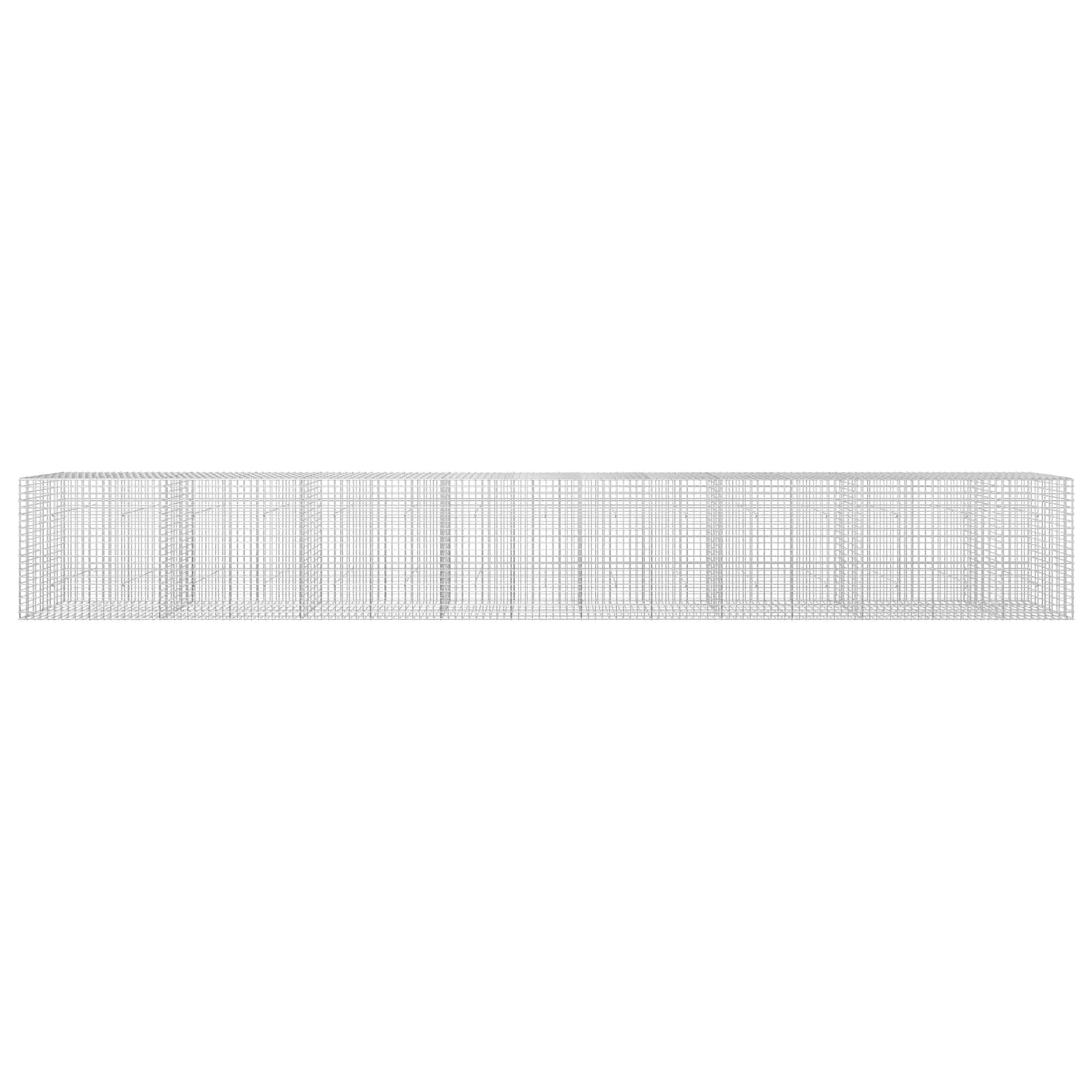 Gabion z žico 5 mm in mrežo 5x5 cm 750x30x100 cm