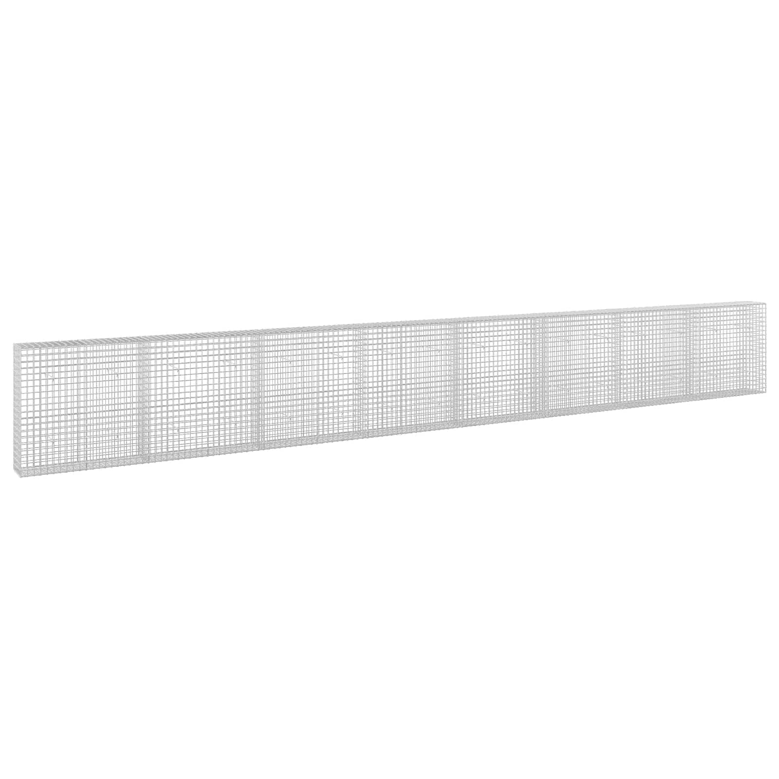 Gabion z žico 5 mm in mrežo 5x5 cm 800x30x100 cm