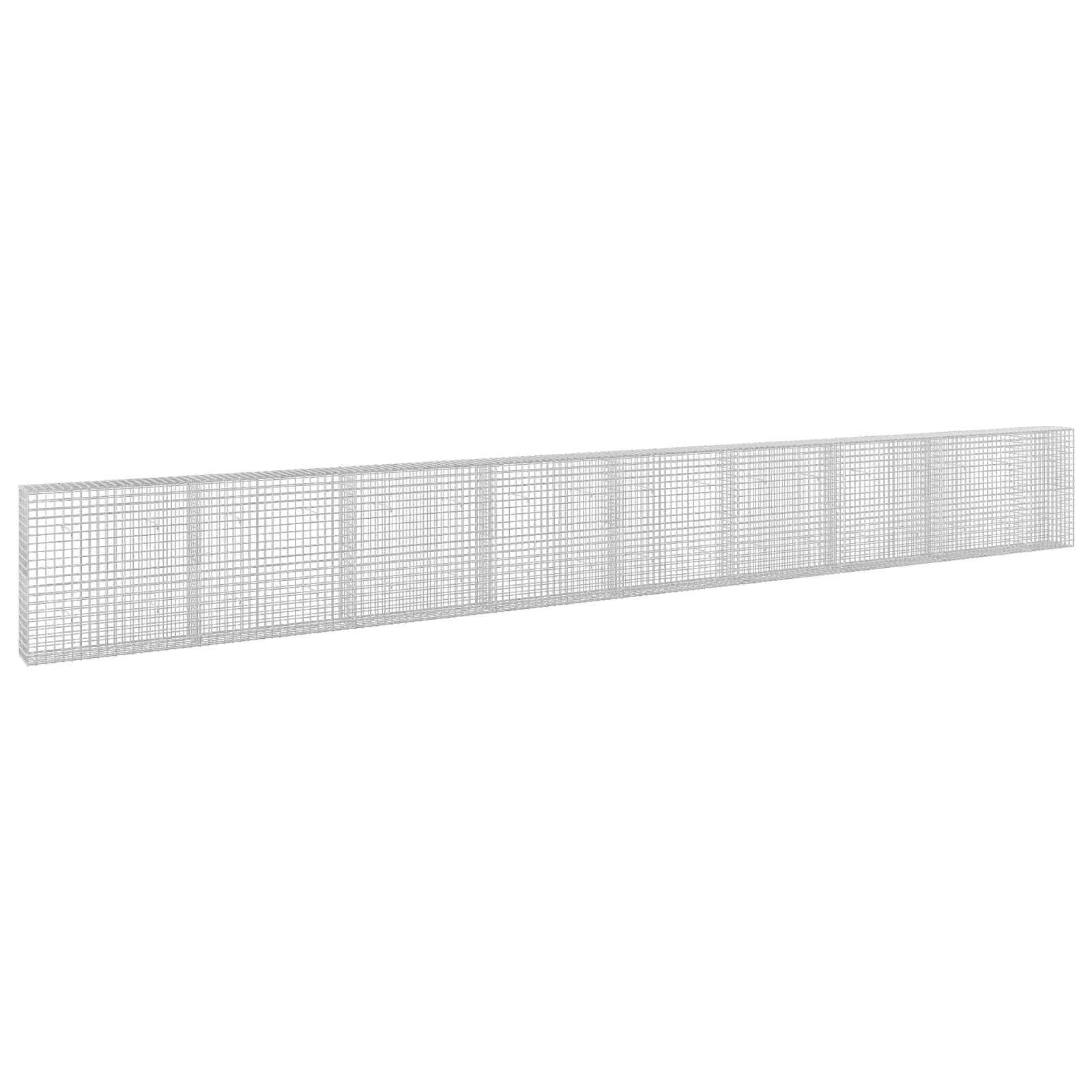 Gabion z žico 5 mm in mrežo 5x5 cm 850x30x100 cm
