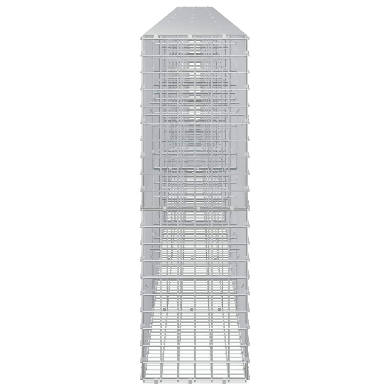 Gabion z žico 5 mm in mrežo 5x5 cm 850x30x100 cm