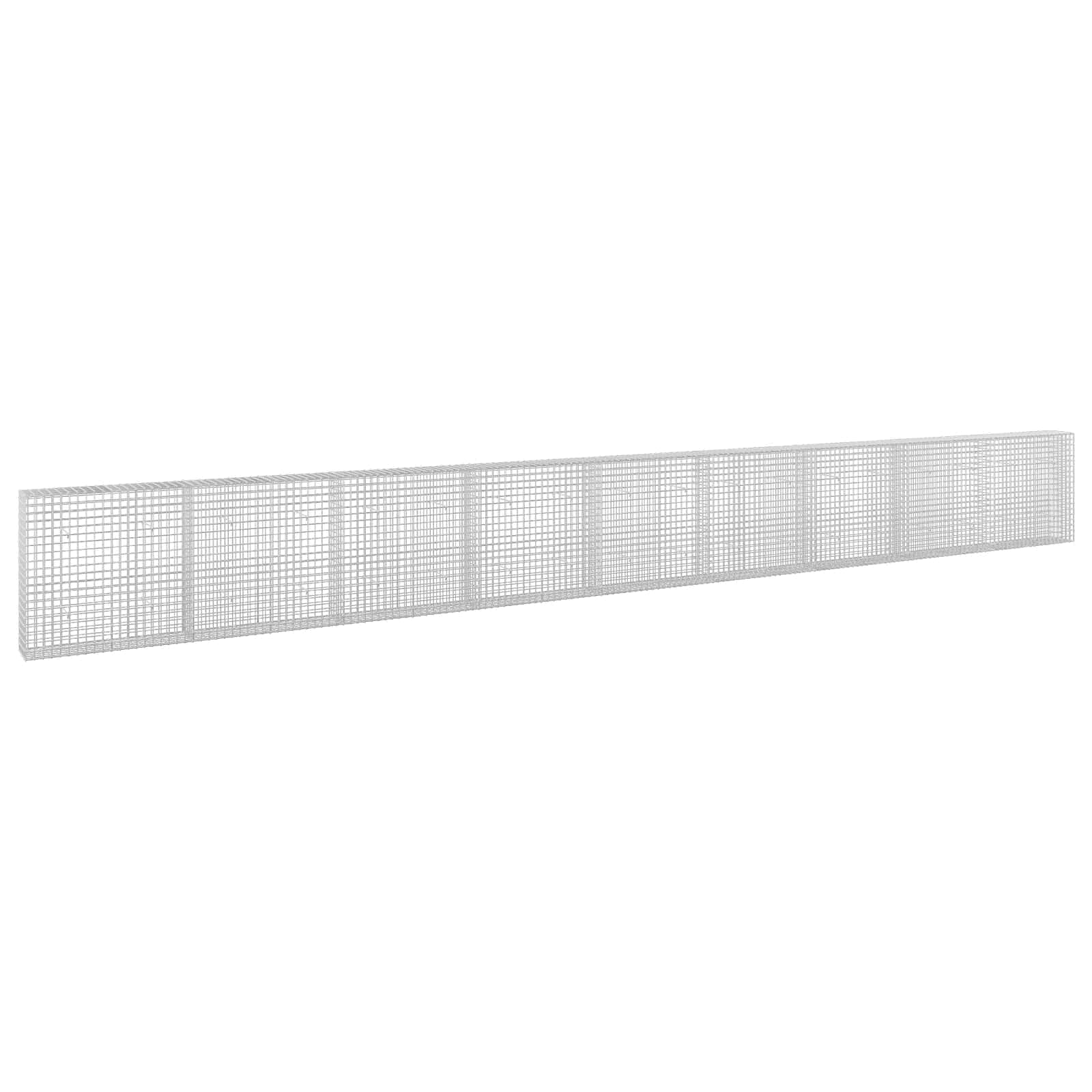 Gabion z žico 5 mm in mrežo 5x5 cm 900x30x100 cm