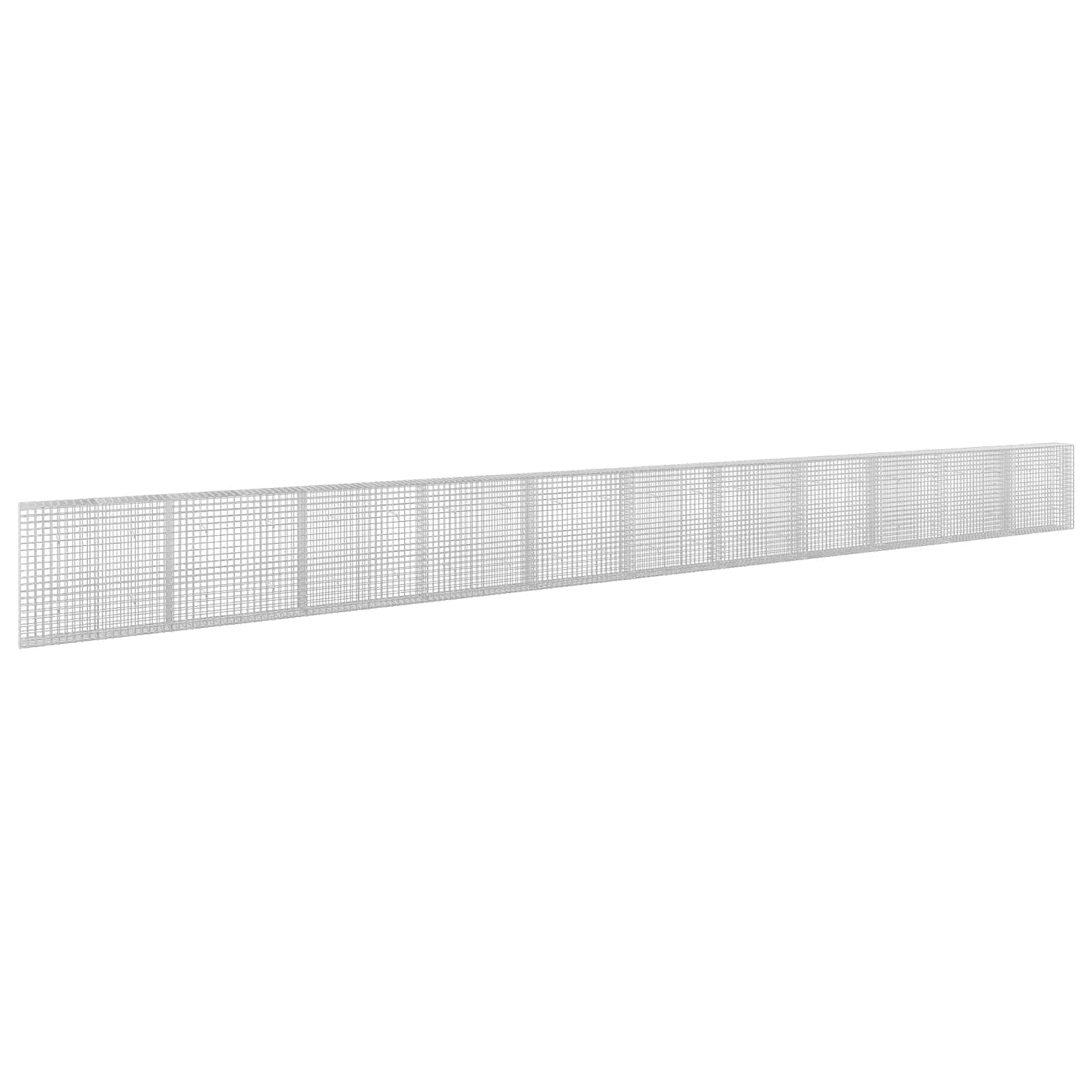 Gabion z žico 5 mm in mrežo 5x5 cm 1100x30x100 cm