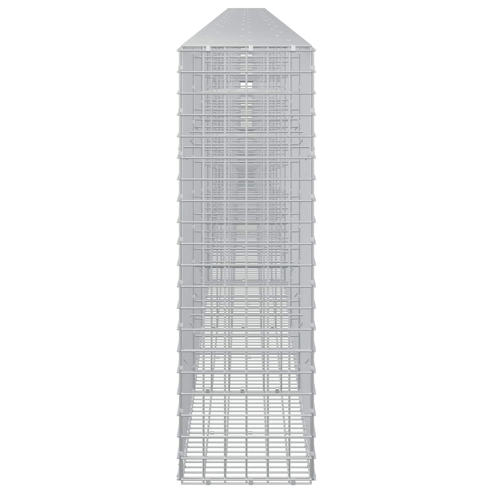 Gabion z žico 5 mm in mrežo 5x5 cm 1100x30x100 cm
