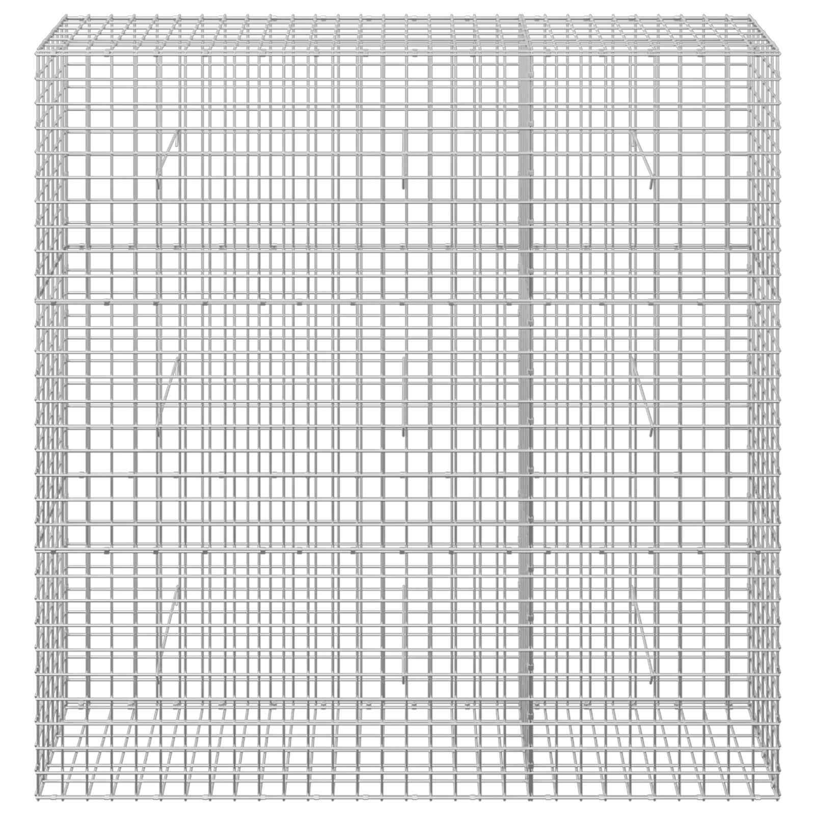 Gabion z žico 5 mm in mrežo 5x5 cm 150x30x150 cm