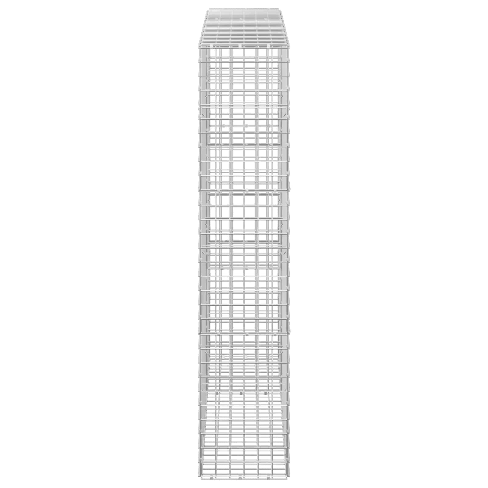 Gabion z žico 5 mm in mrežo 5x5 cm 150x30x150 cm