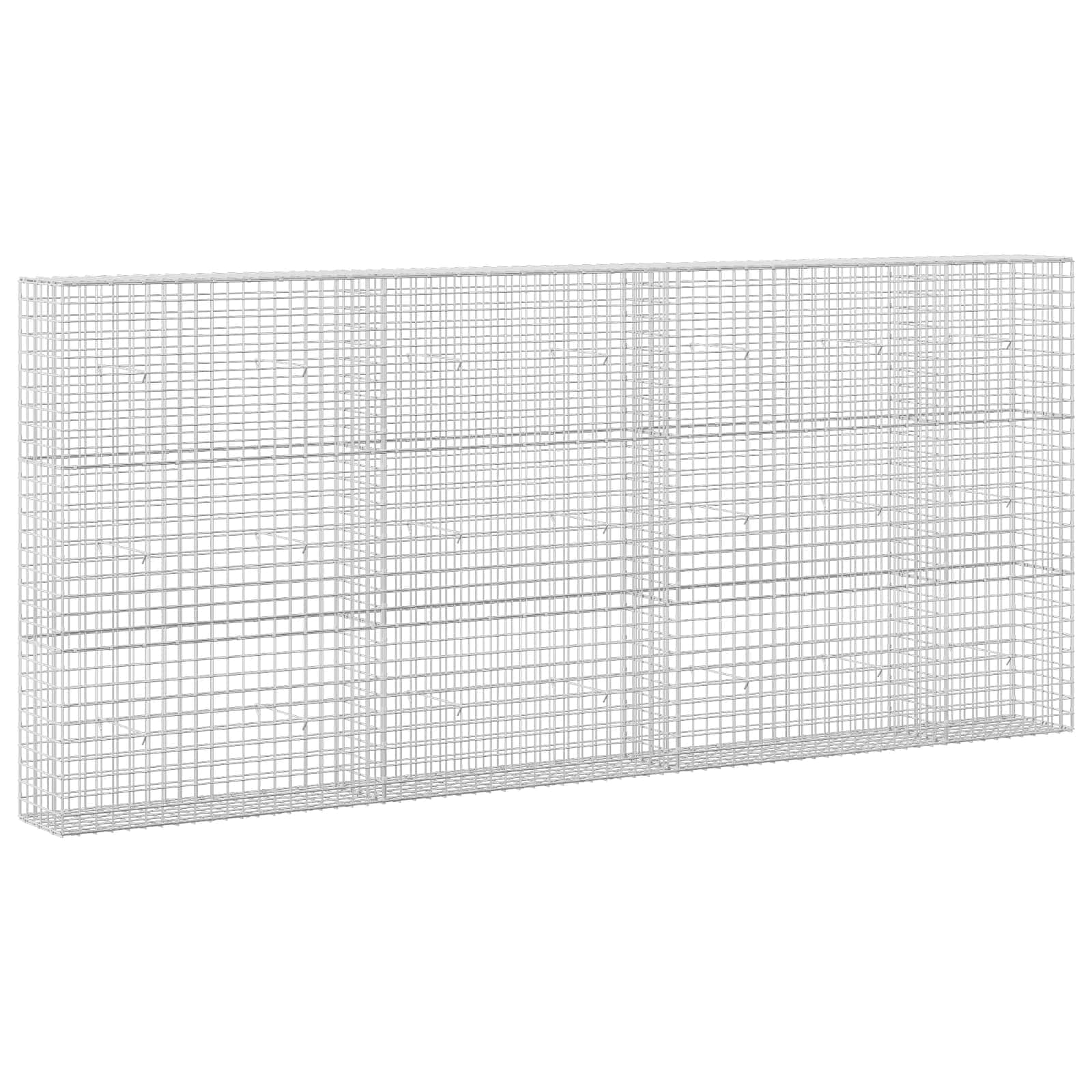Gabion z žico 5 mm in mrežo 5x5 cm 350x30x150 cm