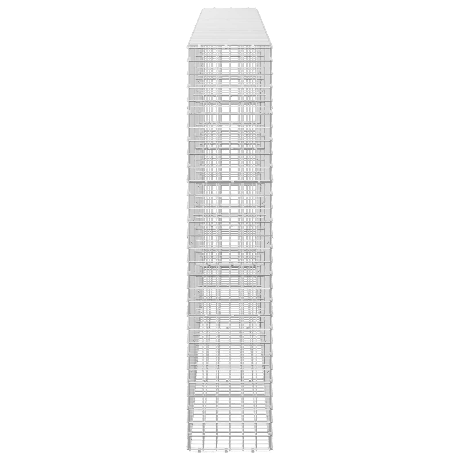 Gabion z žico 5 mm in mrežo 5x5 cm 350x30x150 cm