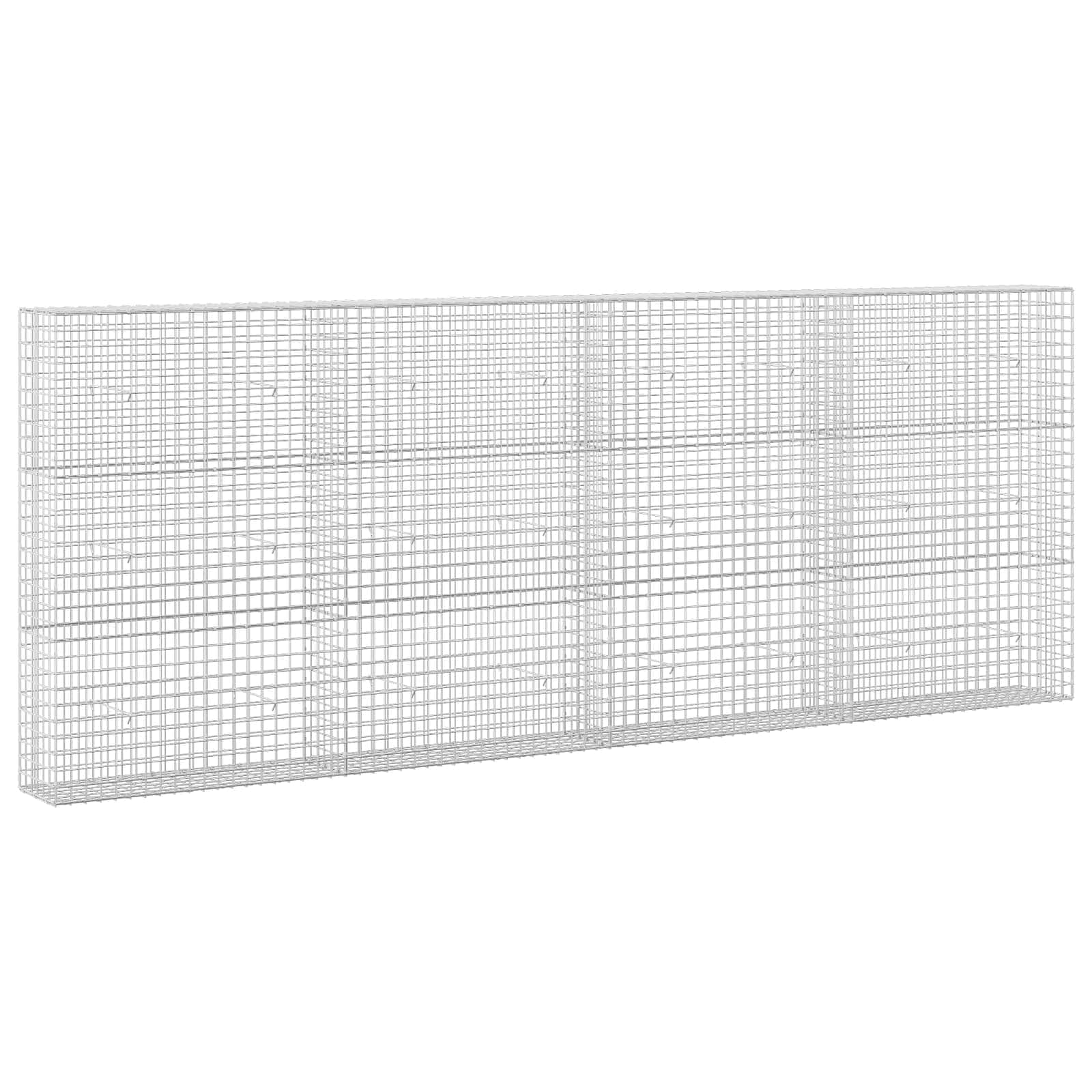 Gabion z žico 5 mm in mrežo 5x5 cm 400x30x150 cm