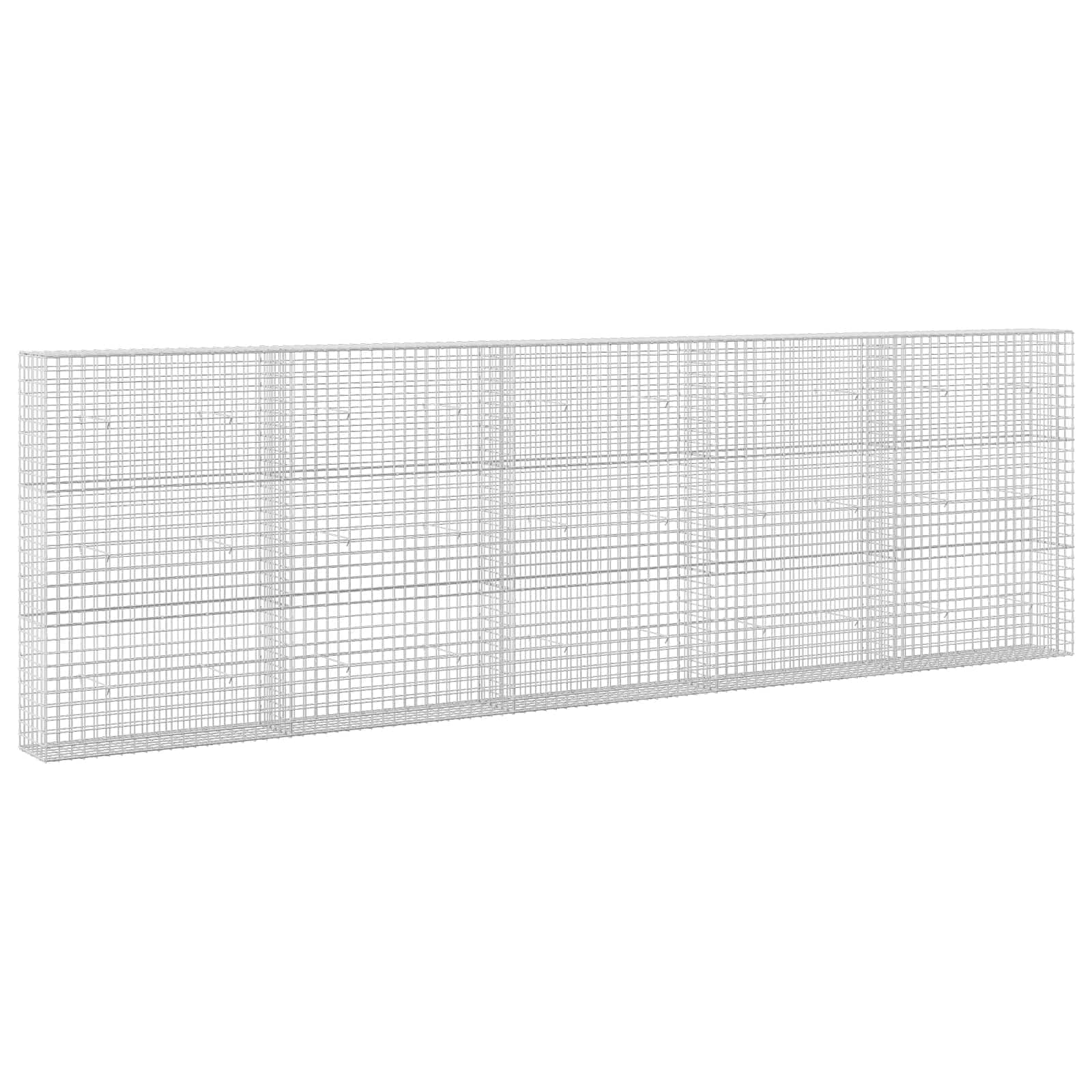 Gabion z žico 5 mm in mrežo 5x5 cm 500x30x150 cm