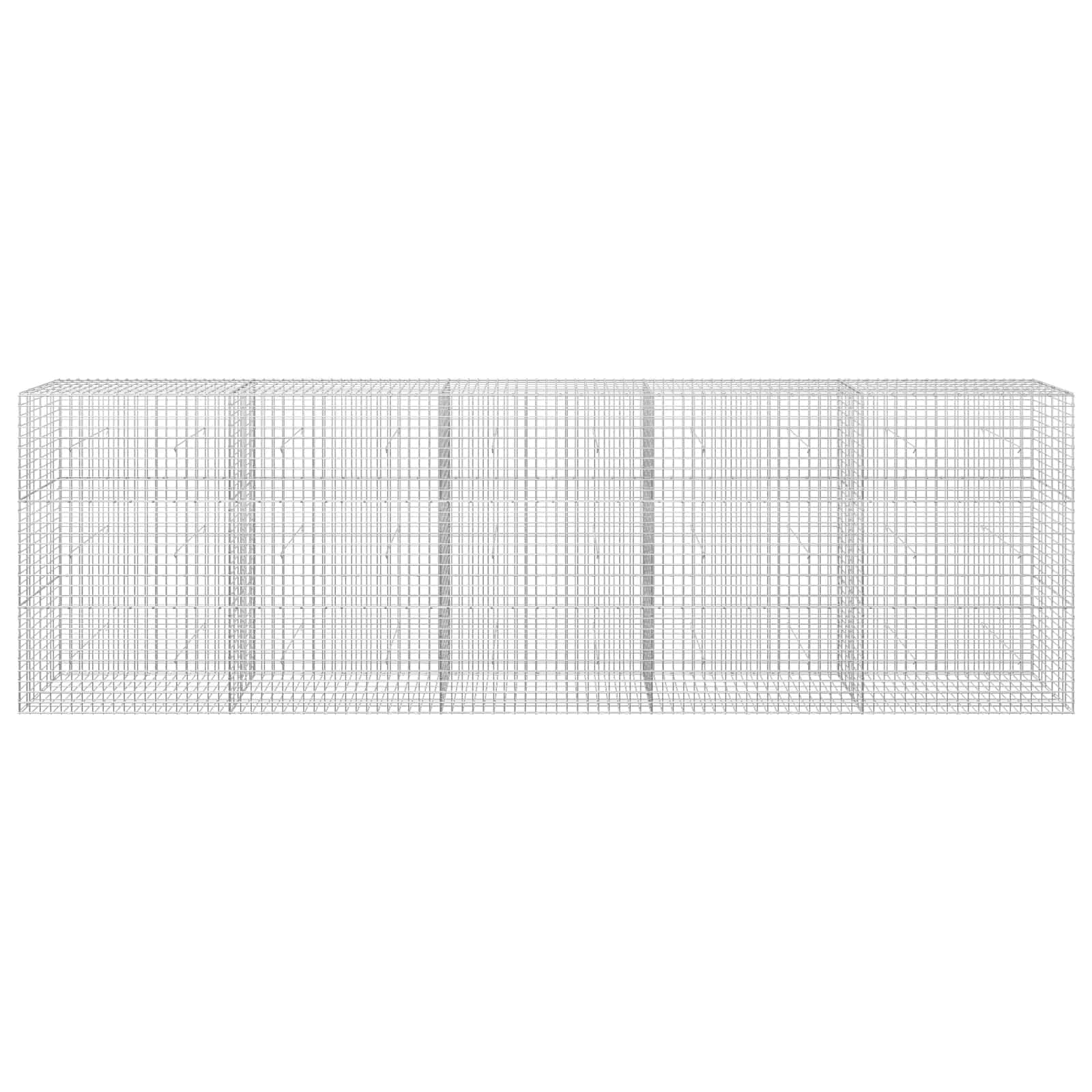 Gabion z žico 5 mm in mrežo 5x5 cm 500x30x150 cm