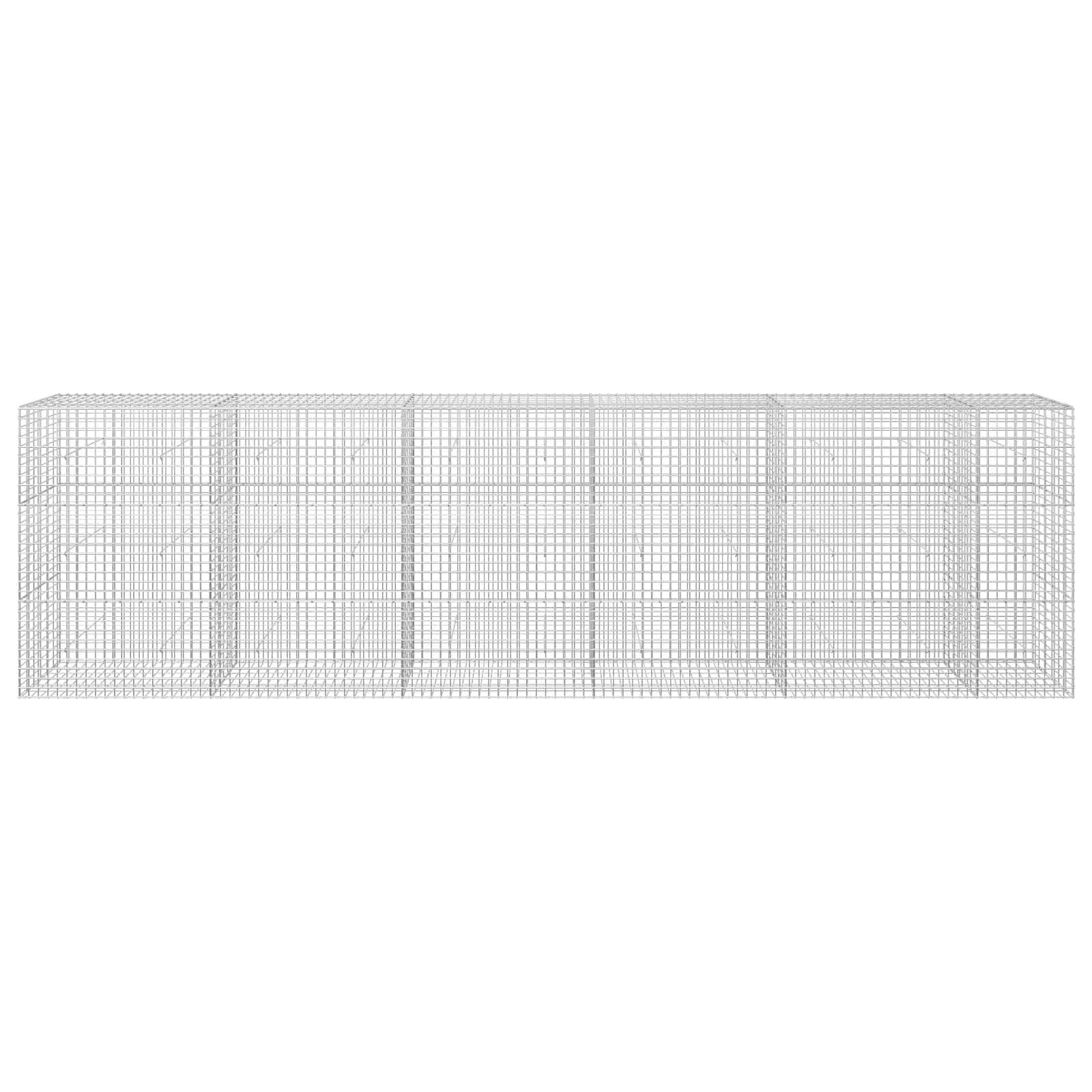 Gabion z žico 5 mm in mrežo 5x5 cm 550x30x150 cm
