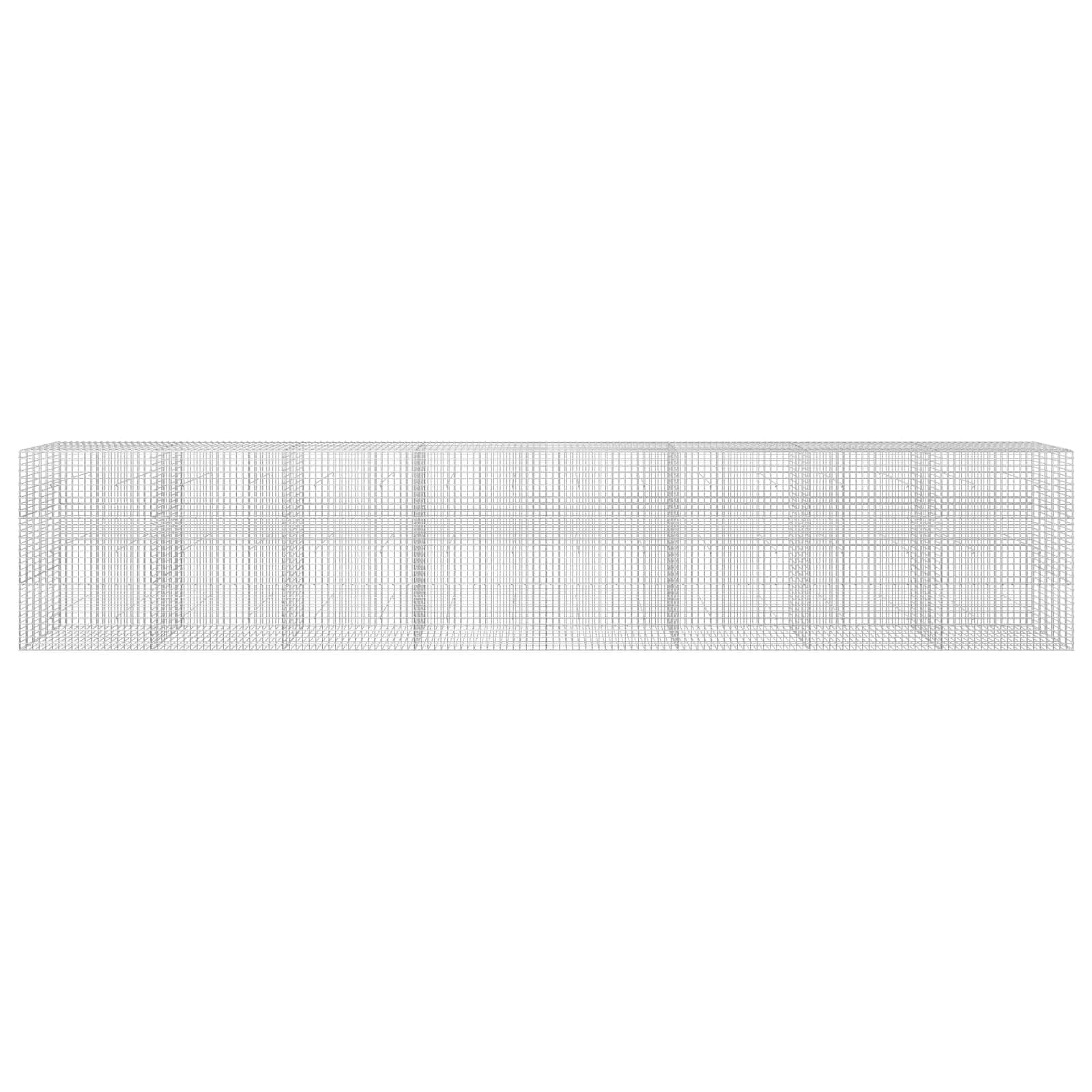 Gabion z žico 5 mm in mrežo 5x5 cm 800x30x150 cm