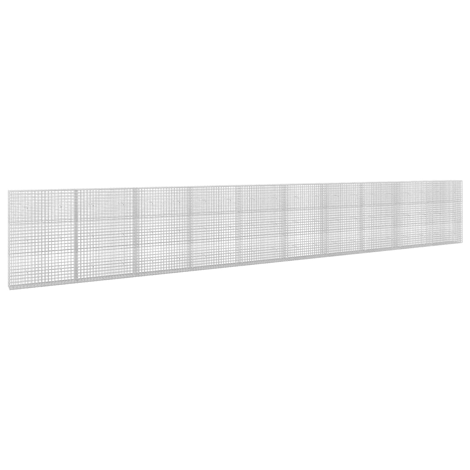Gabion z žico 5 mm in mrežo 5x5 cm 950x30x150 cm